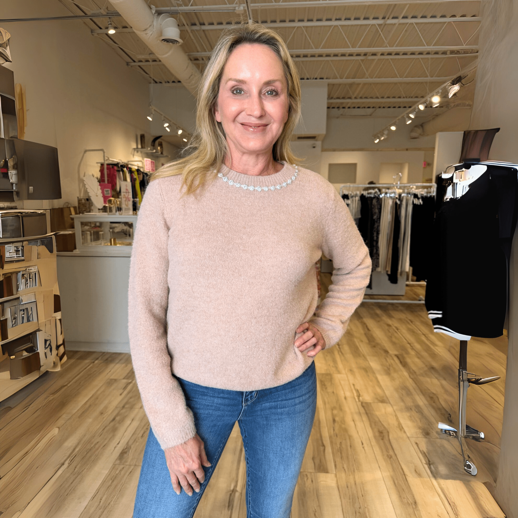 CSS - Stella Jewel Sweater