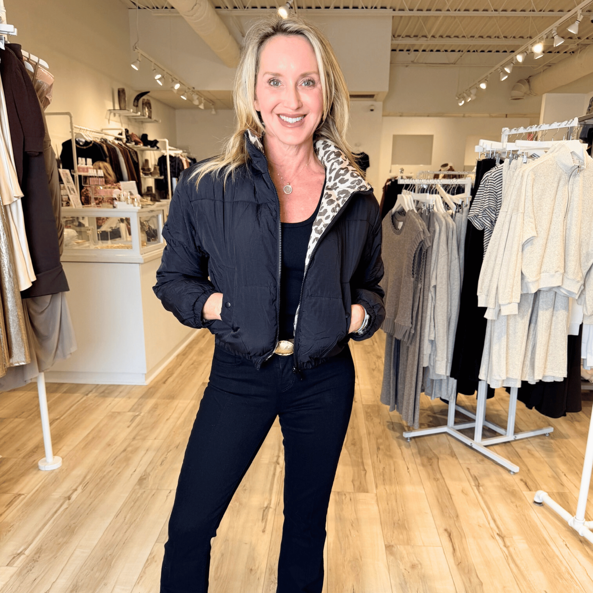 CSS - Sabina Reversible Puffer