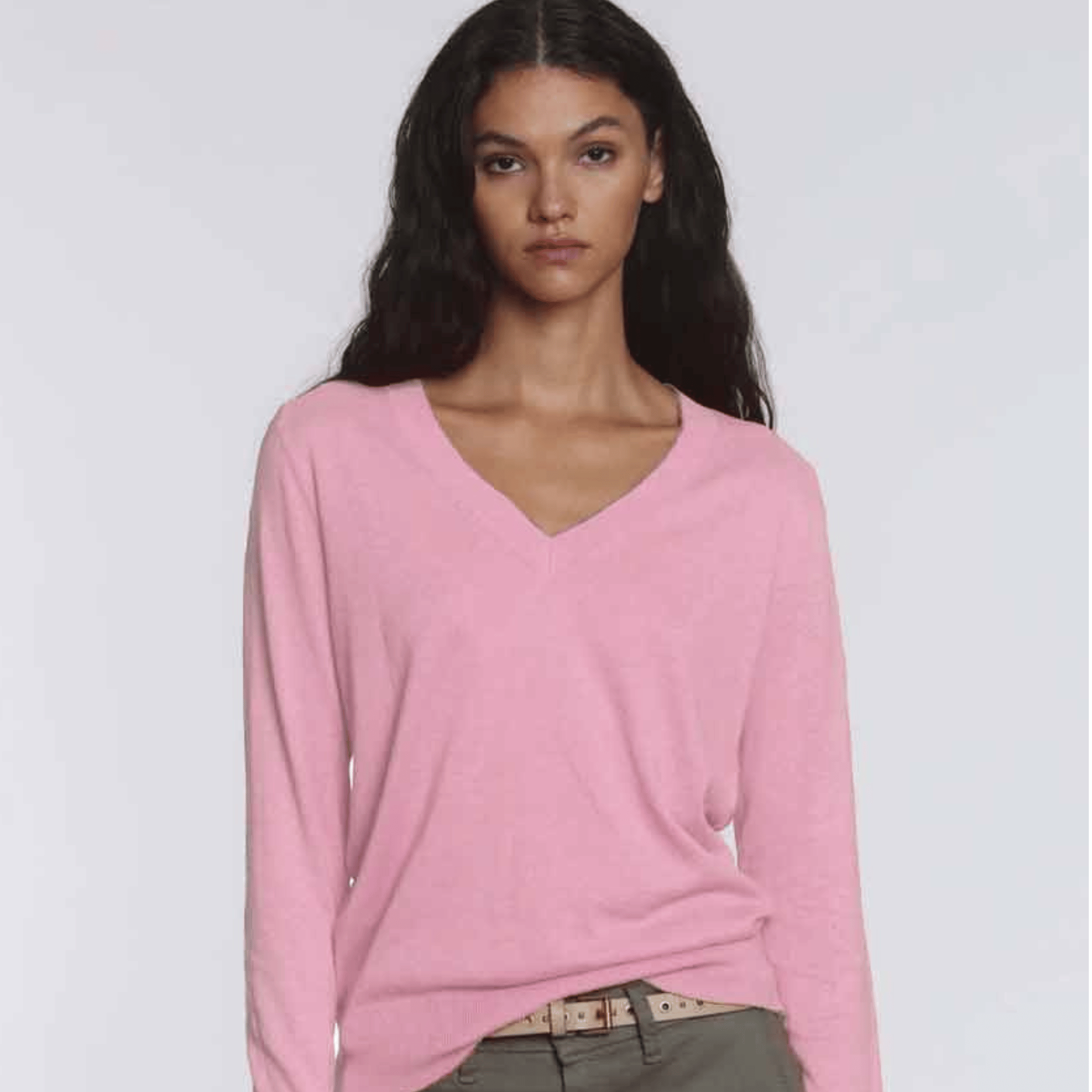 Johnny Vee LT Pink Sweater