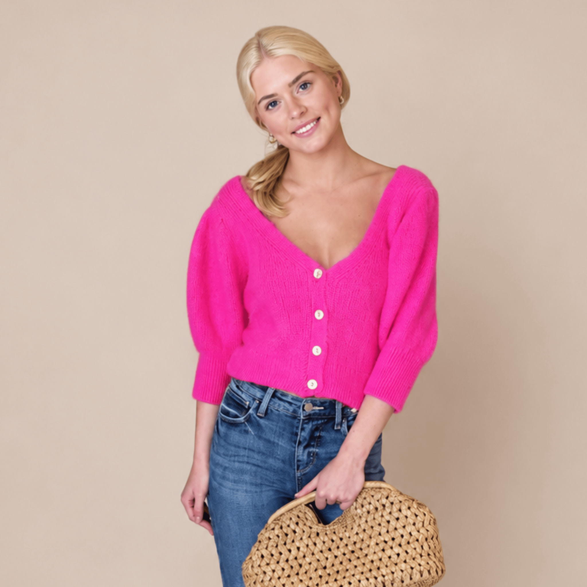 Manda Pink Sweater