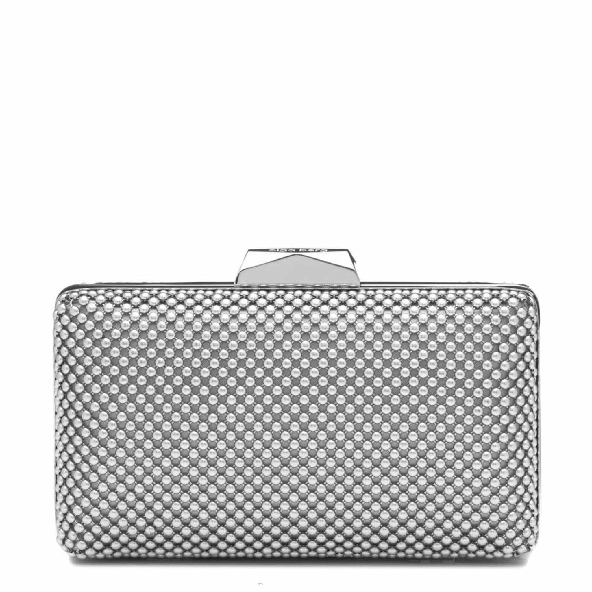 Natasha Clutch Silver