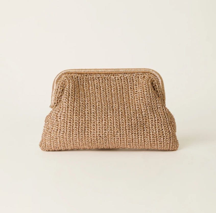Zinc Clutch Rose