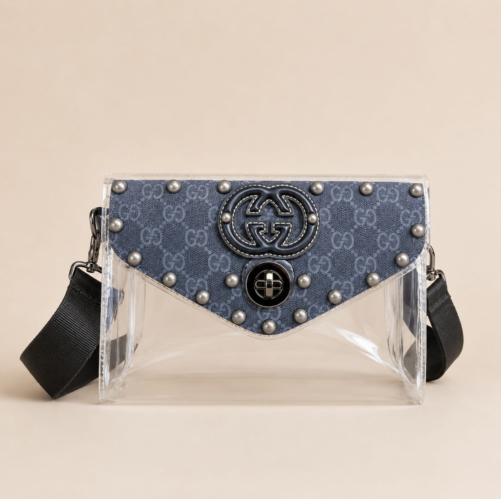MMB Clear Bag GG Black