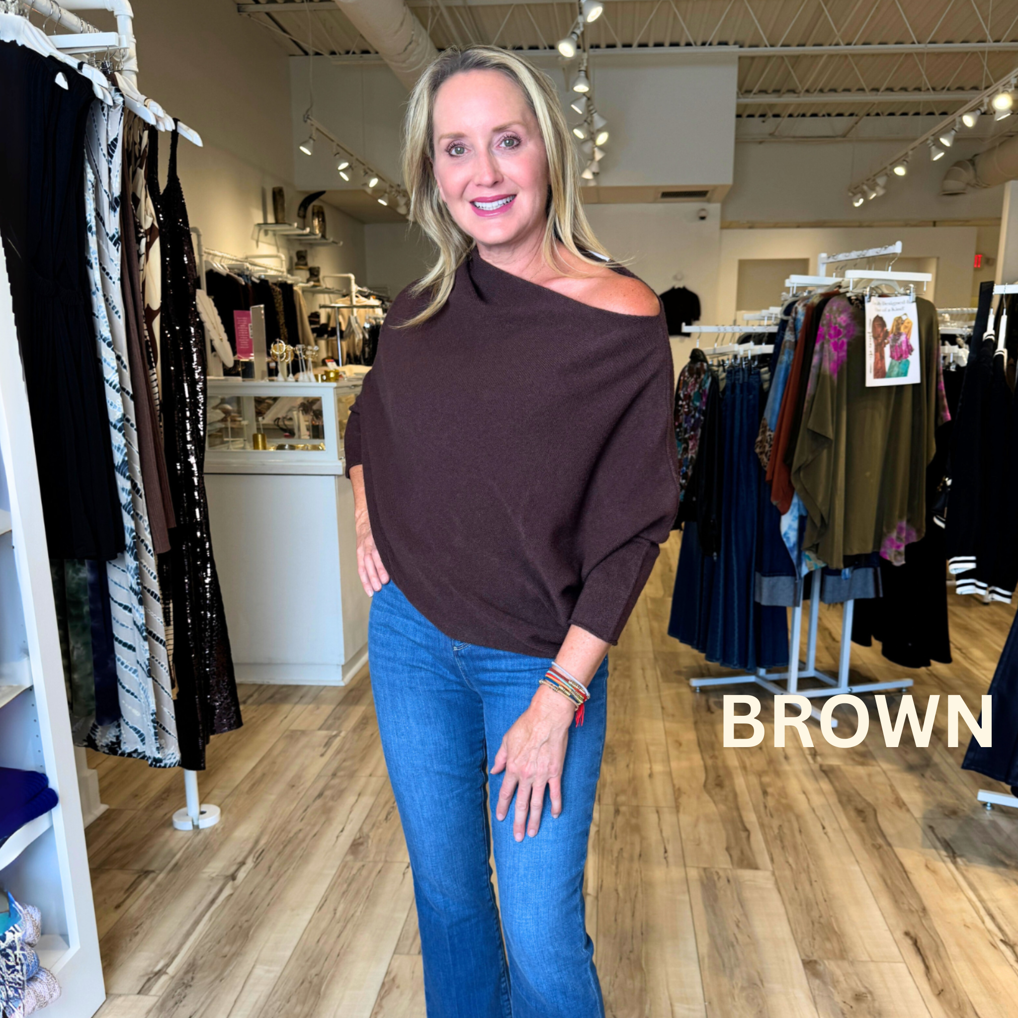 CSS - Valerie Off Shoulder Sweater