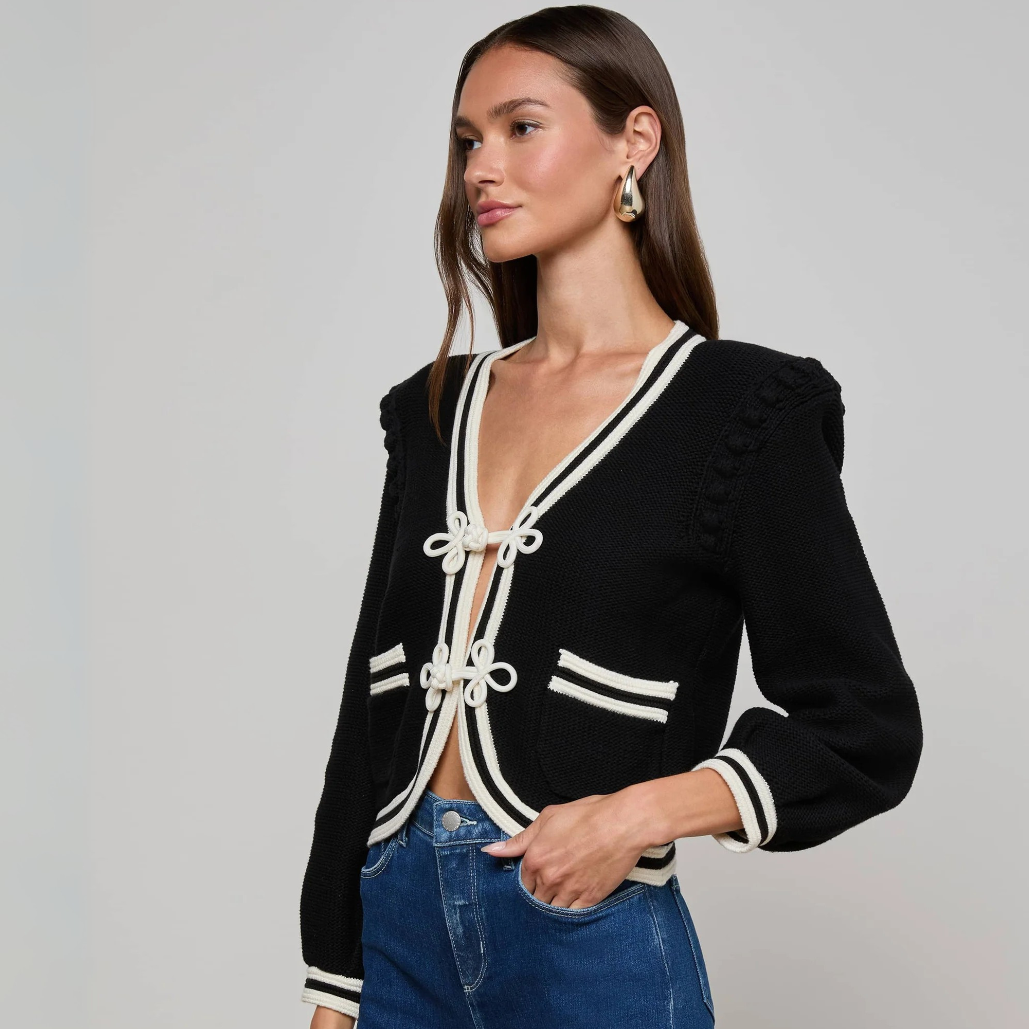 Black & White Kaito Cardi