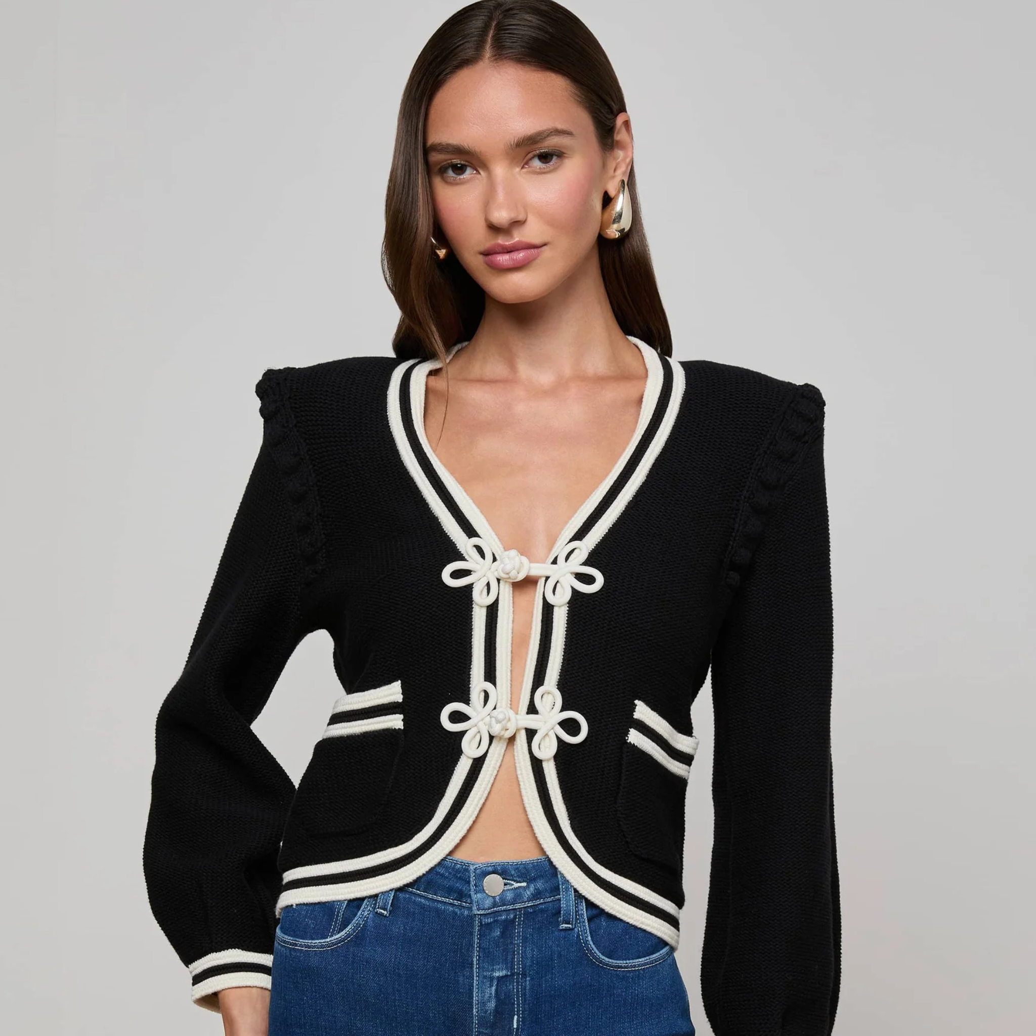 Black & White Kaito Cardi