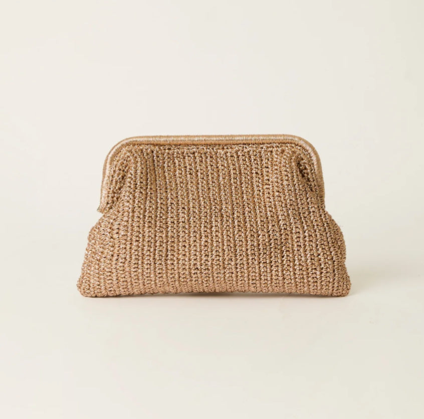 Zinc Clutch Rose