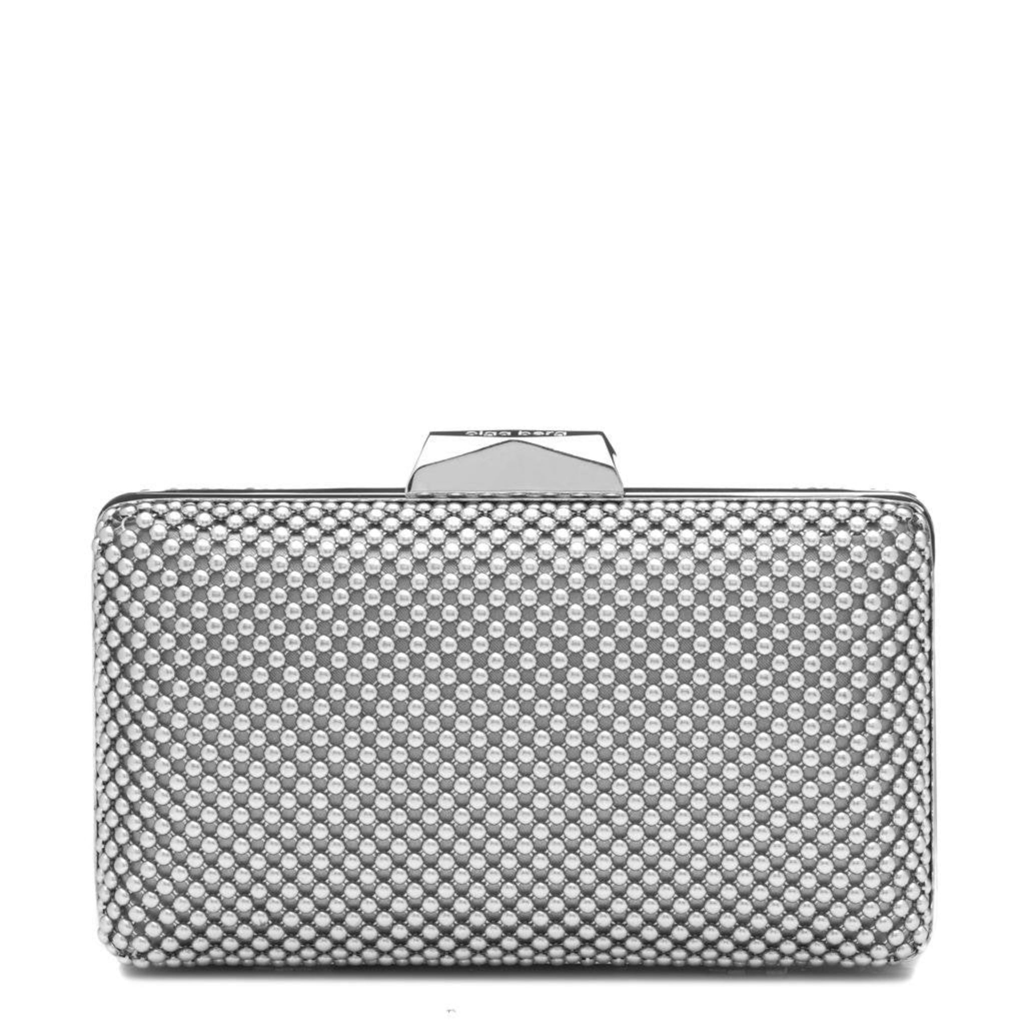 Natasha Clutch Silver