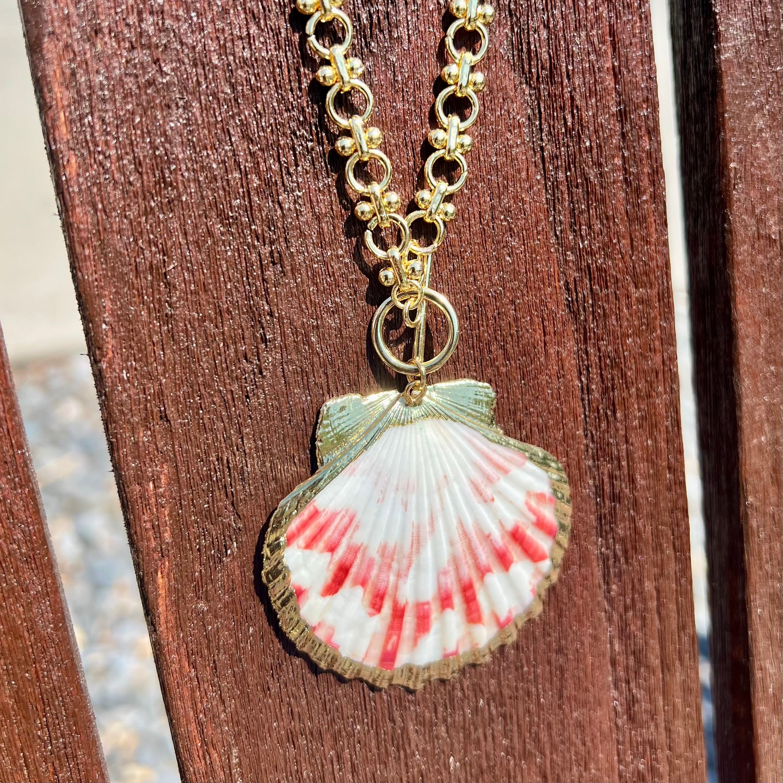 Shell Necklace White