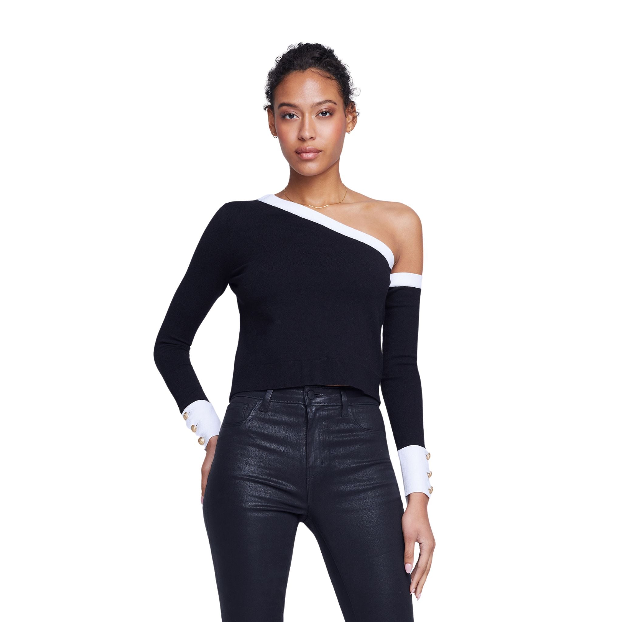 Maeva Off Shoulder Pullover