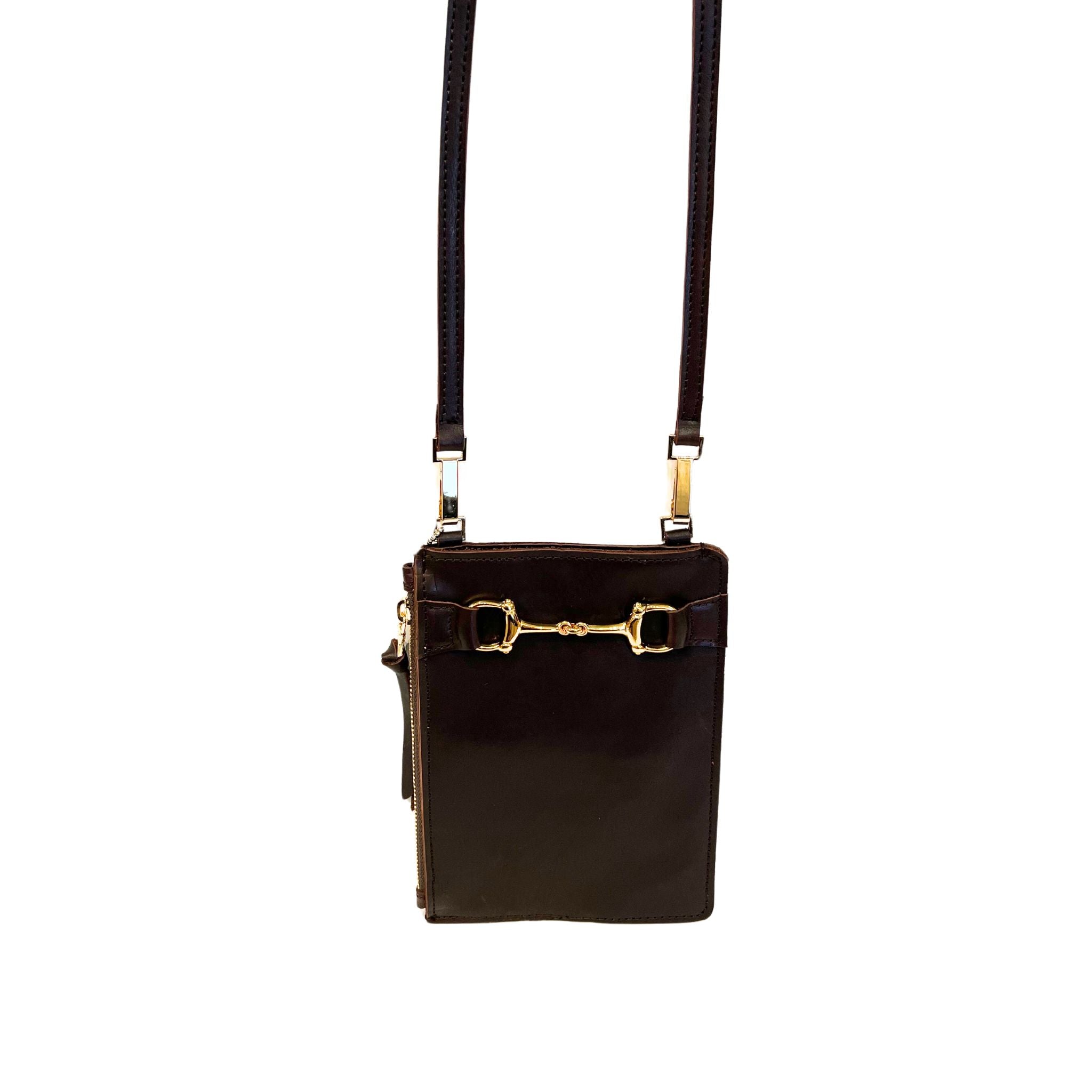 Crossbody Bag W/Gold Detail