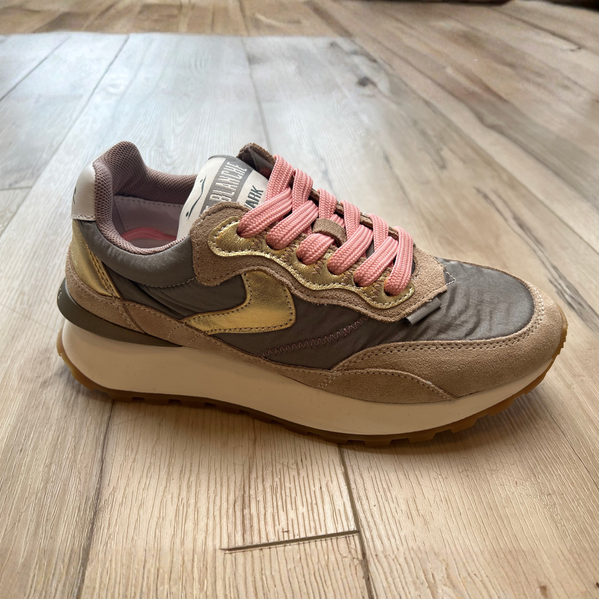 Qwark Hype Beige/Gry Sneakers