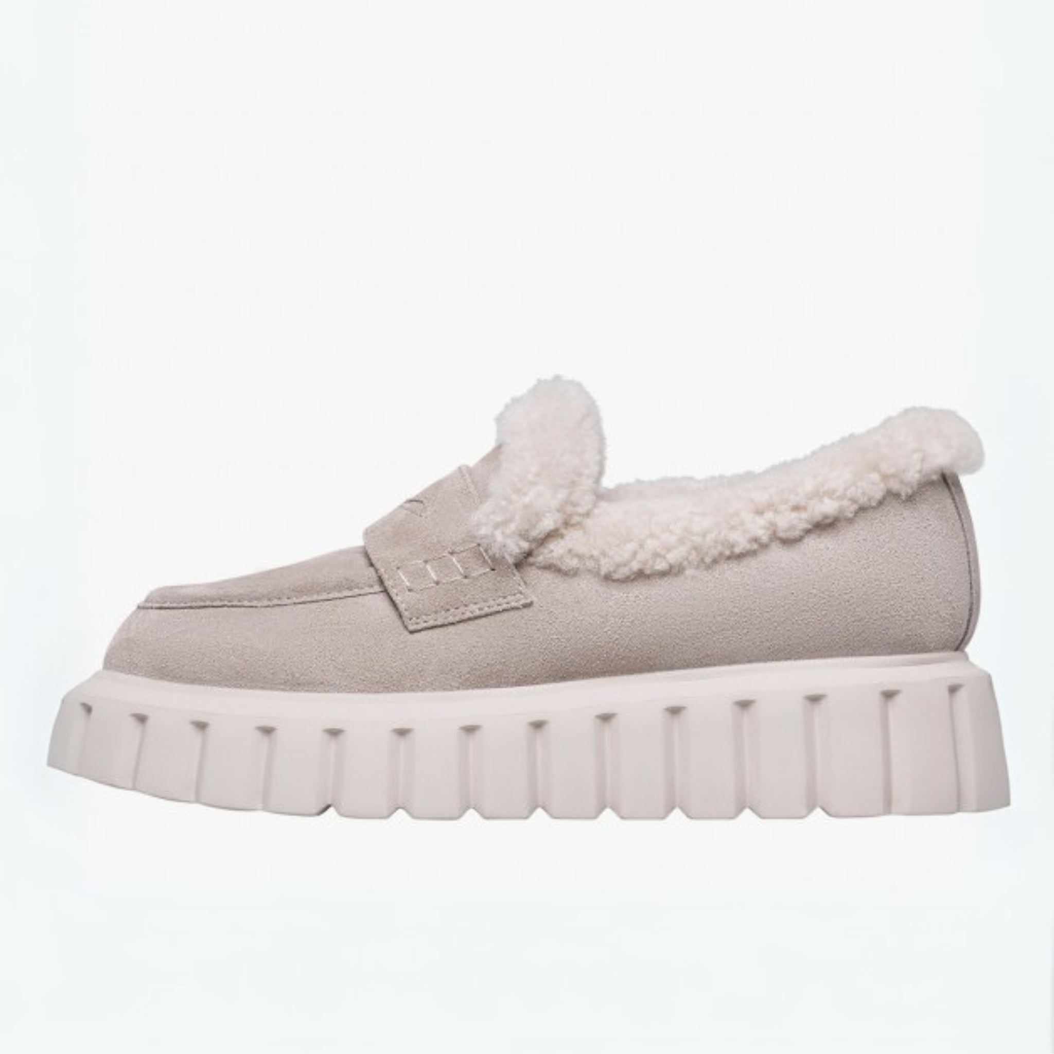 Grenelle Mok Grey Loafers