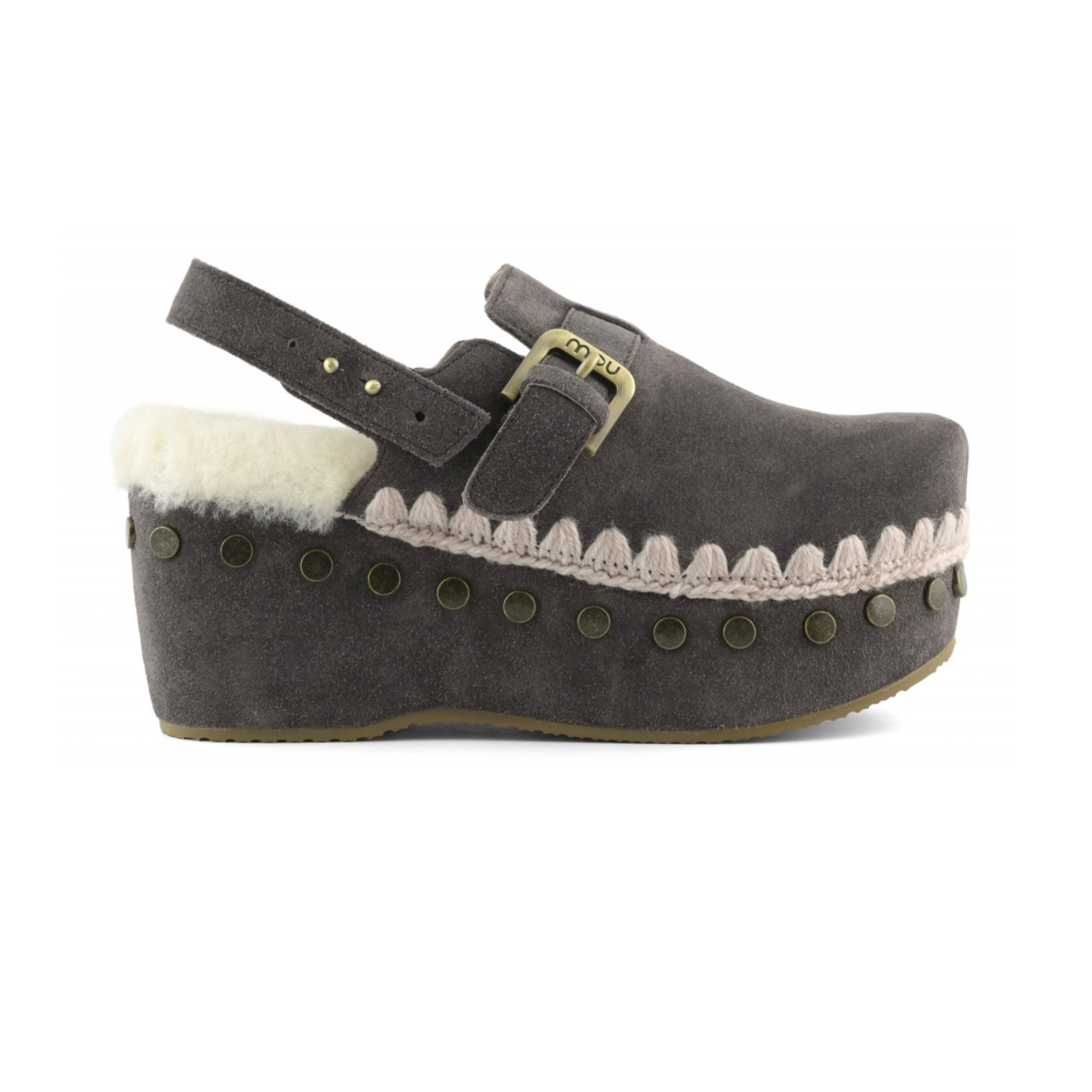 Suede Clog