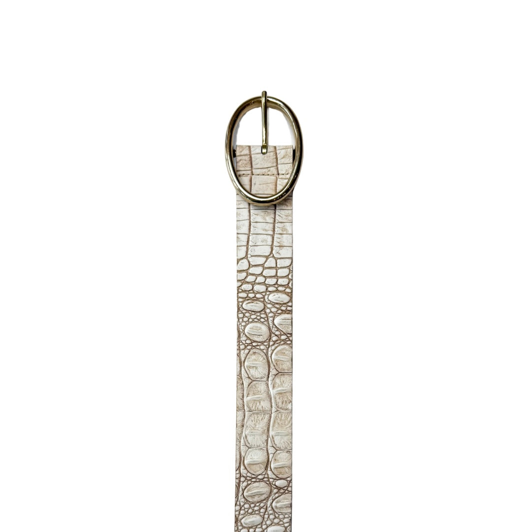 Embossed Leather Belt