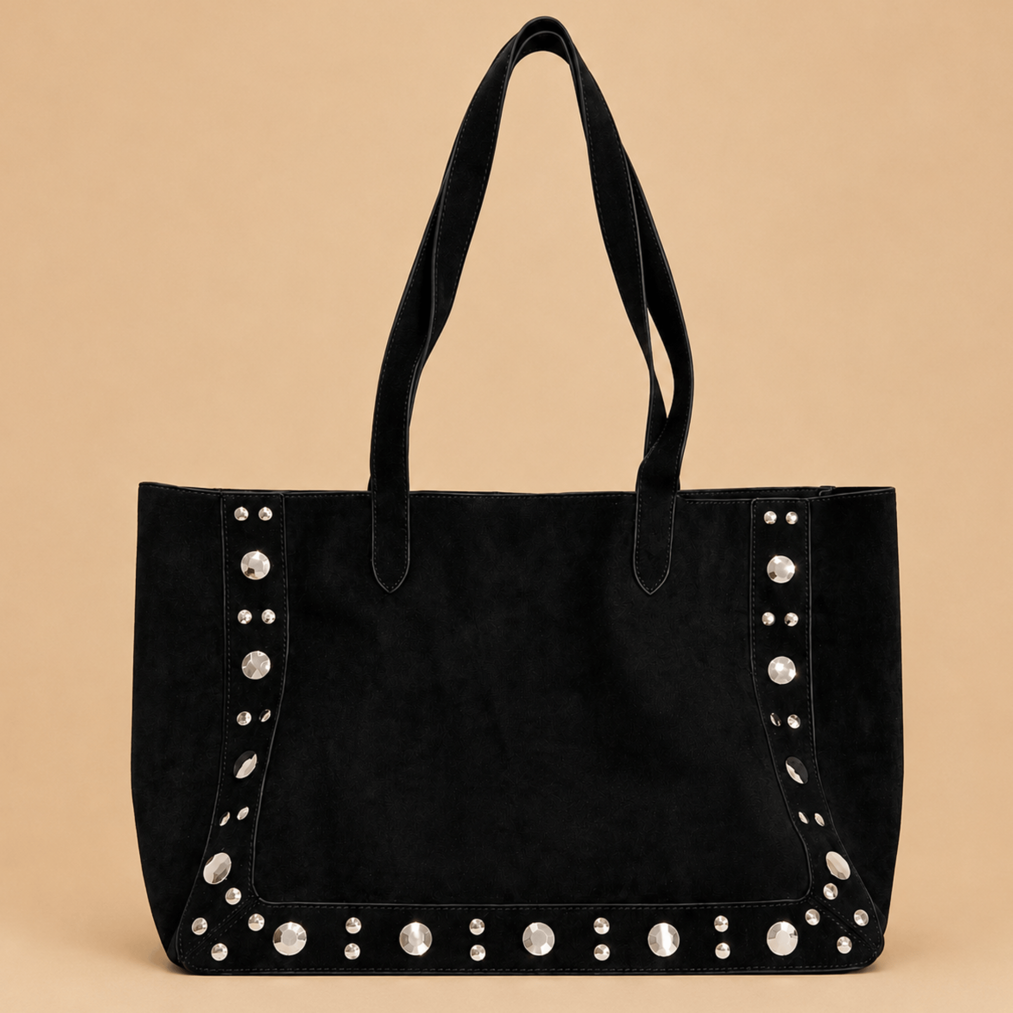 Black Suede Bag