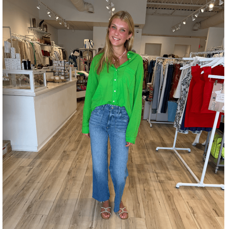 Bright Boyfriend Shirt | Range Boutique