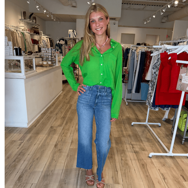 Bright Boyfriend Shirt | Range Boutique