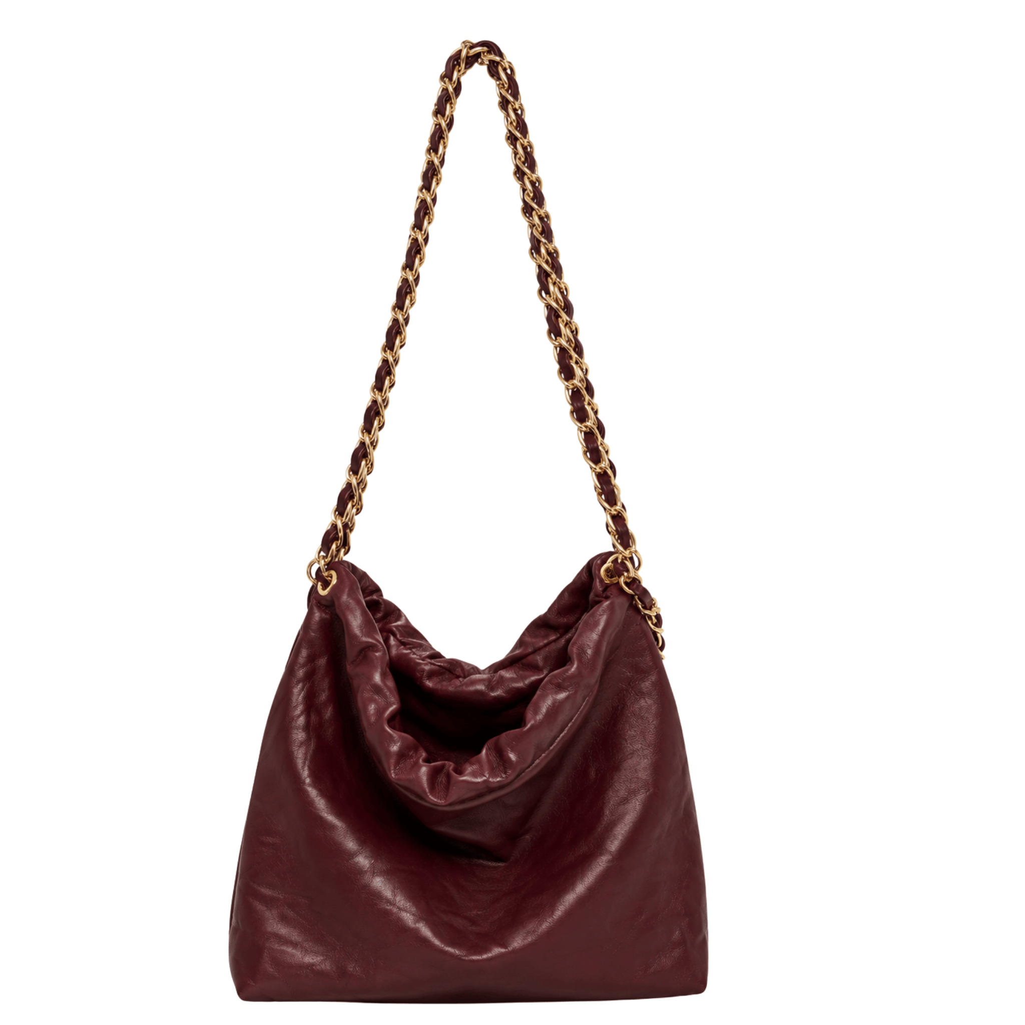 Burgundy small bag