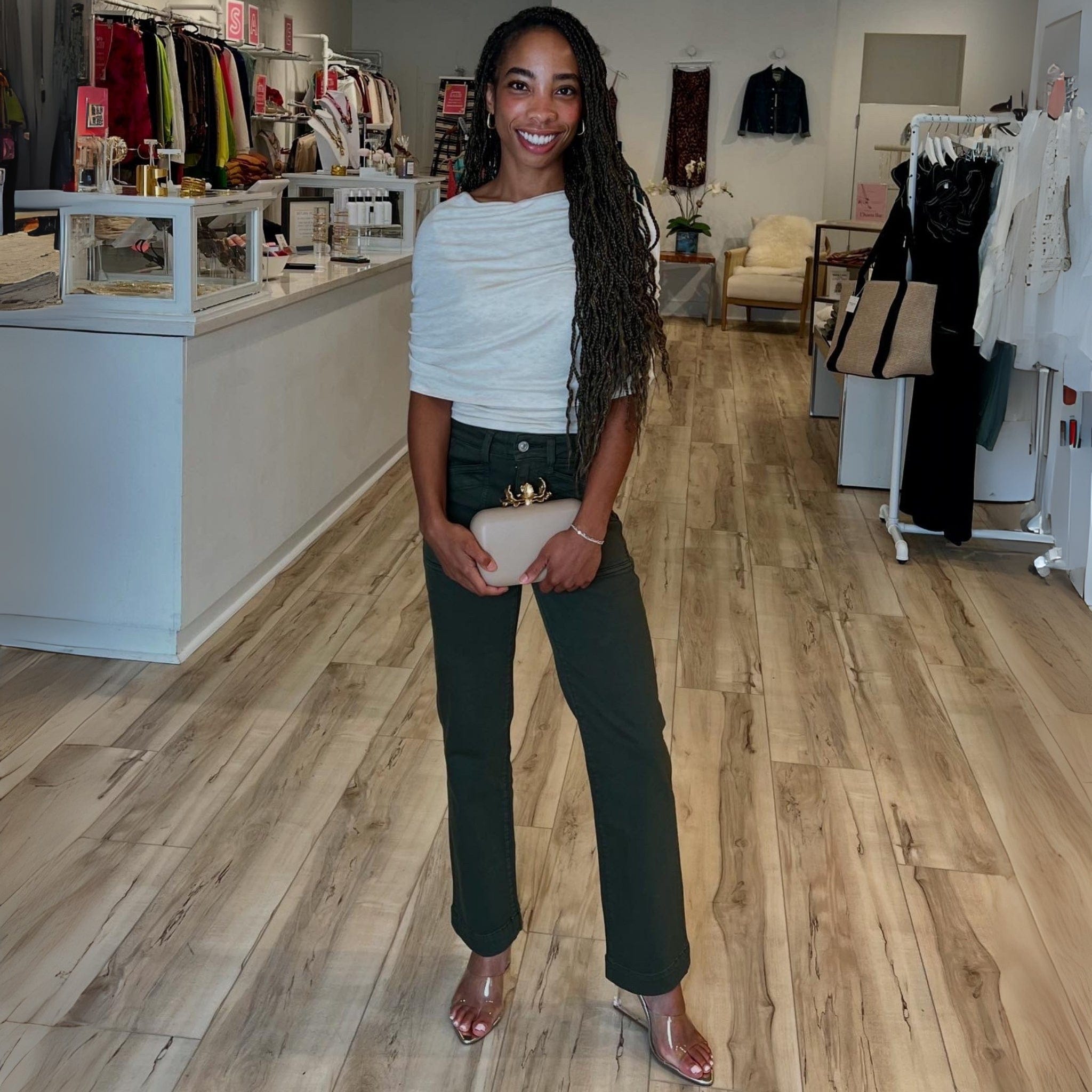 Cream and Green Delight