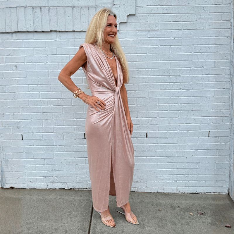 CSS - Deep V Dress