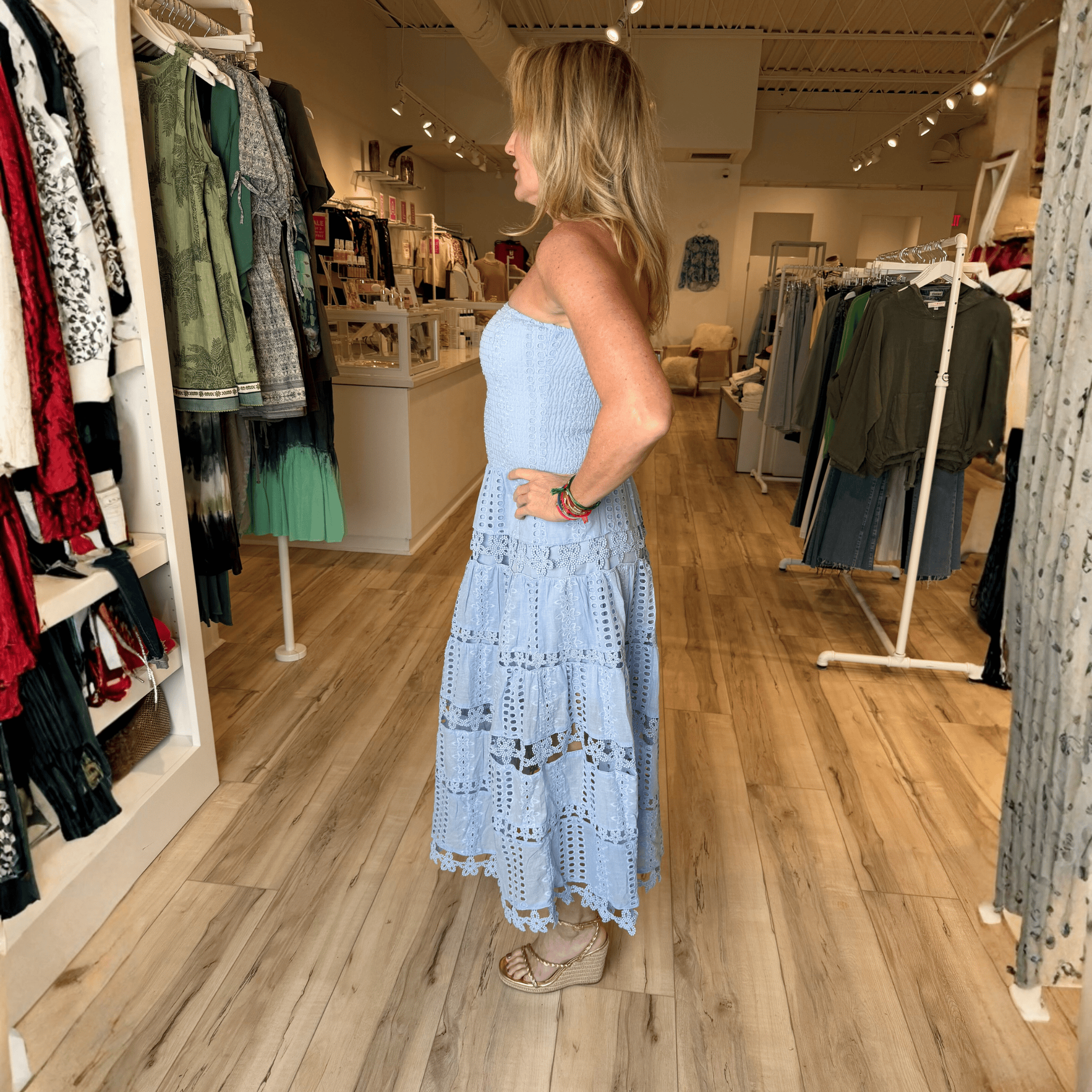 CSS - Kali Eyelet Dress