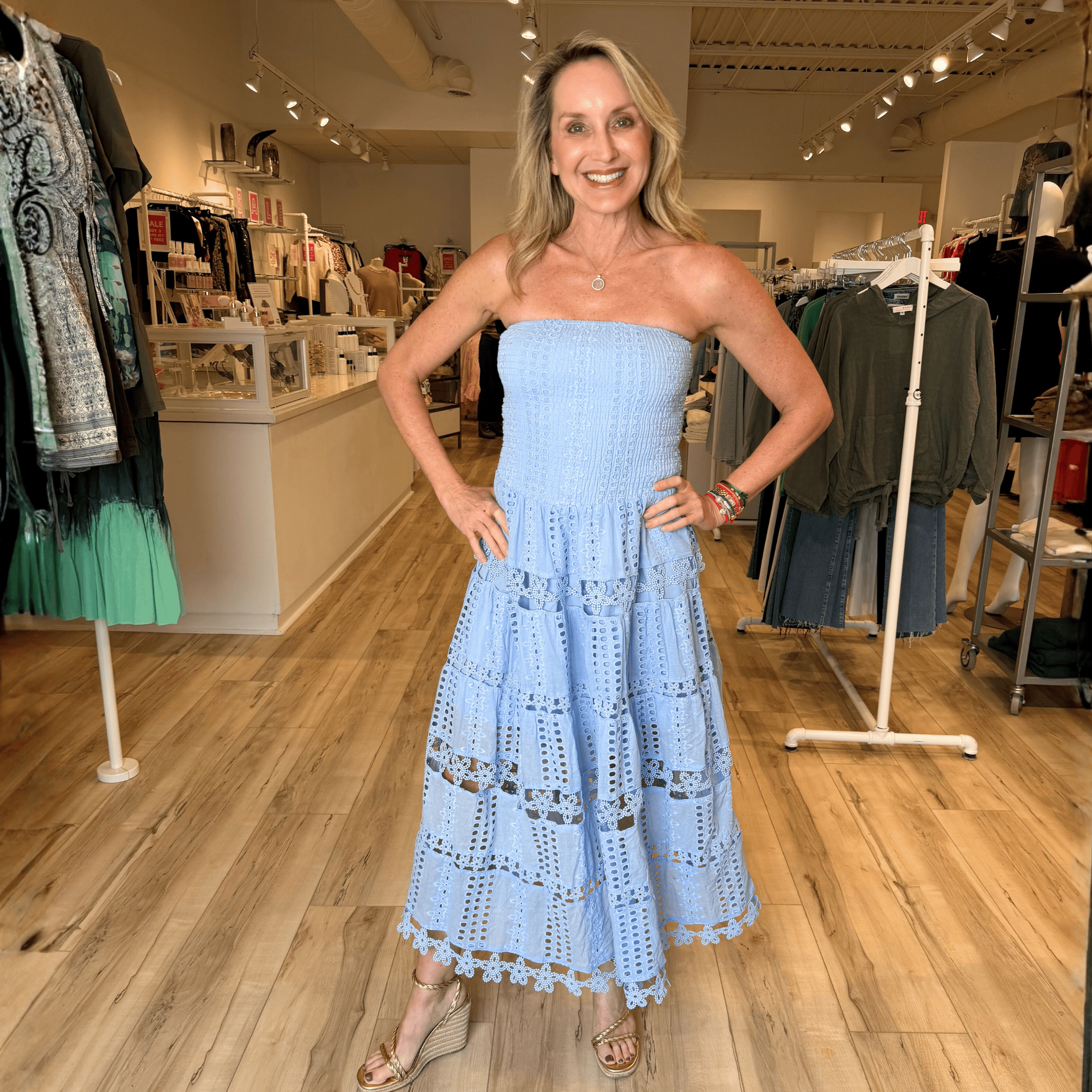 CSS - Kali Eyelet Dress