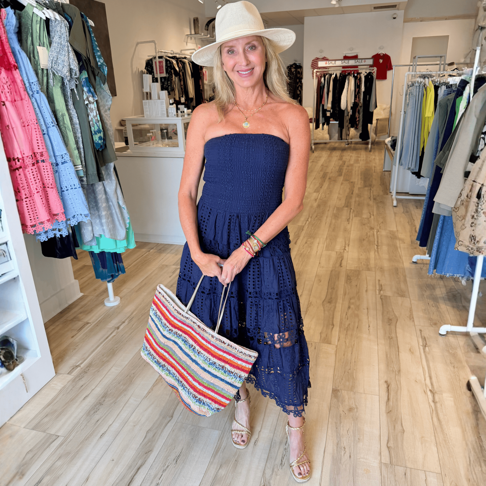 CSS - Kali Eyelet Dress