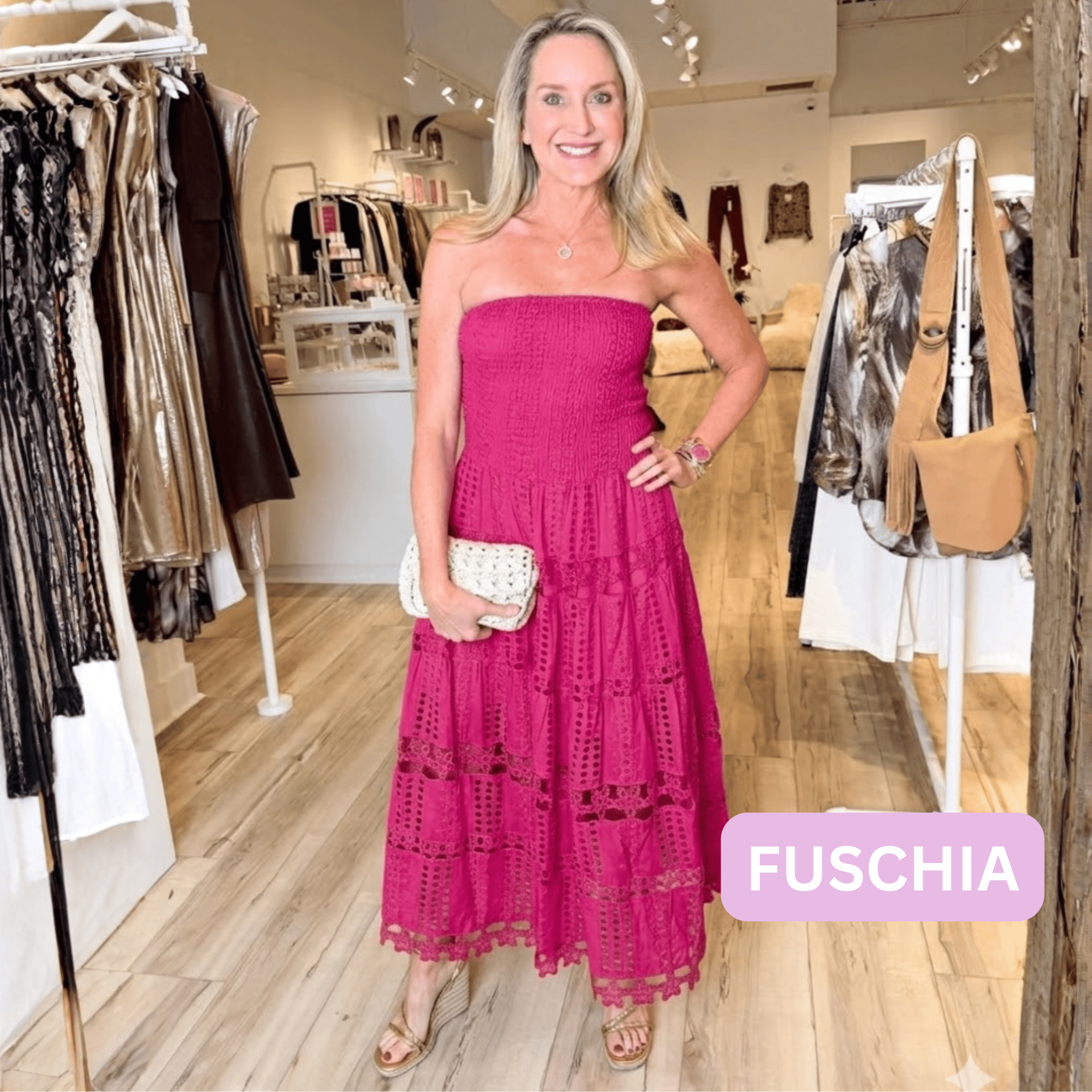 CSS - Kali Eyelet Dress