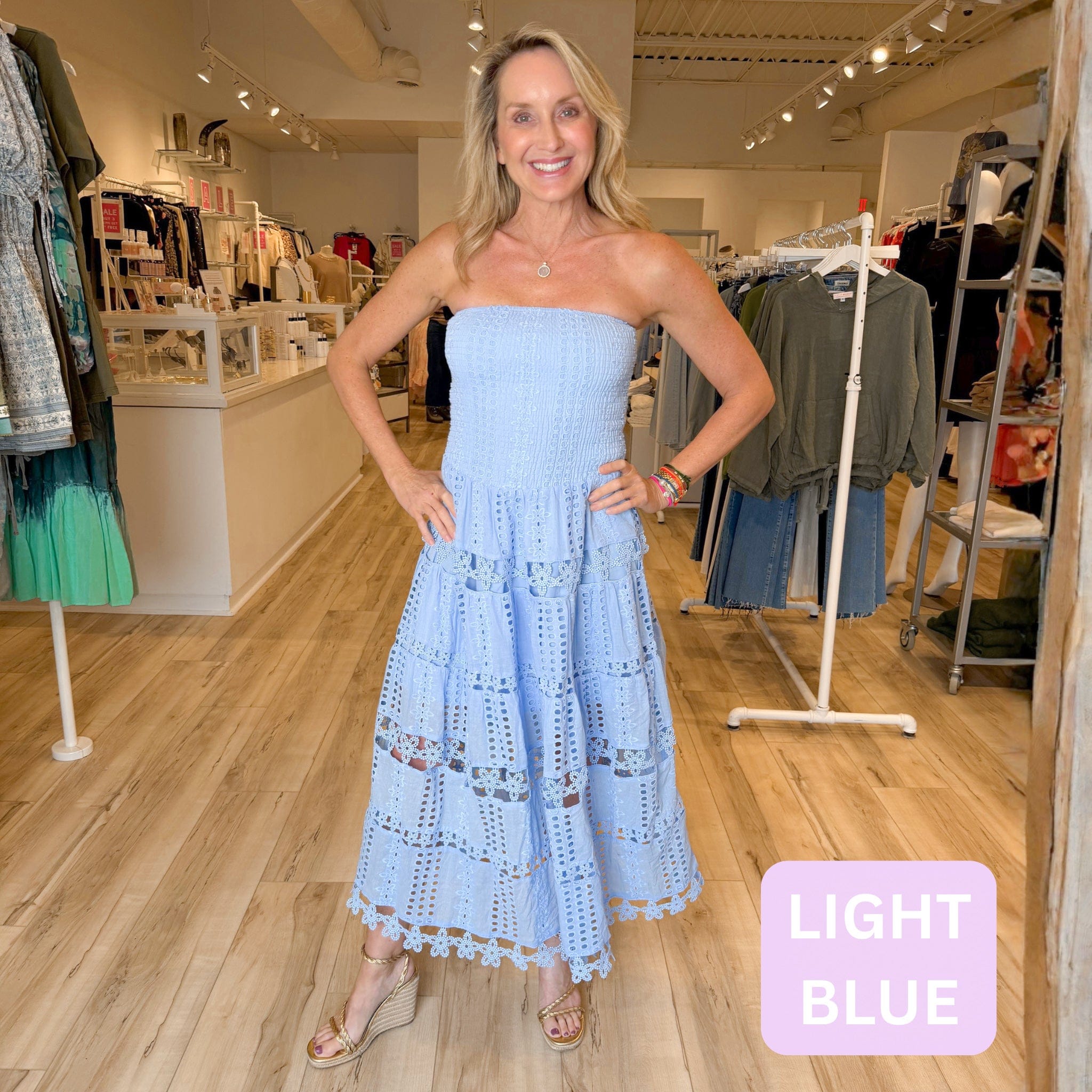 CSS - Kali Eyelet Dress