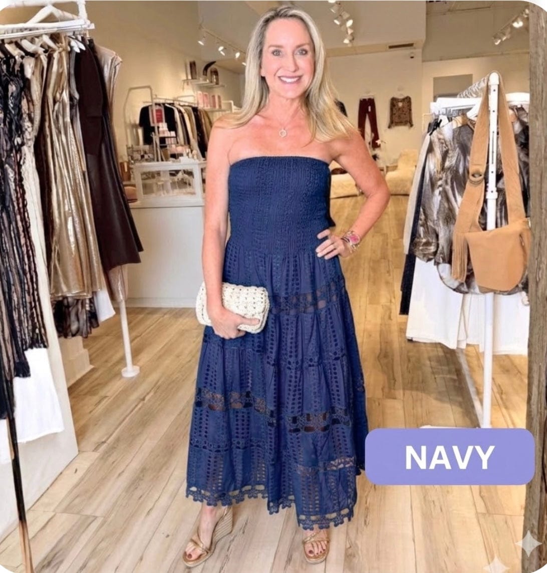 CSS - Kali Eyelet Dress | Range Boutique | Range Boutique