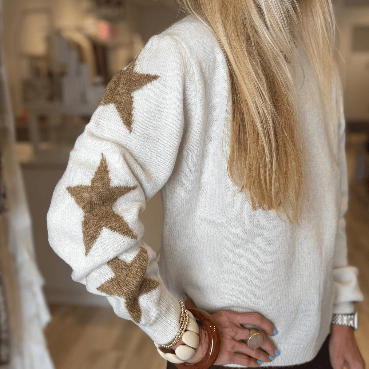 CSS - Star Sleeve Swtr
