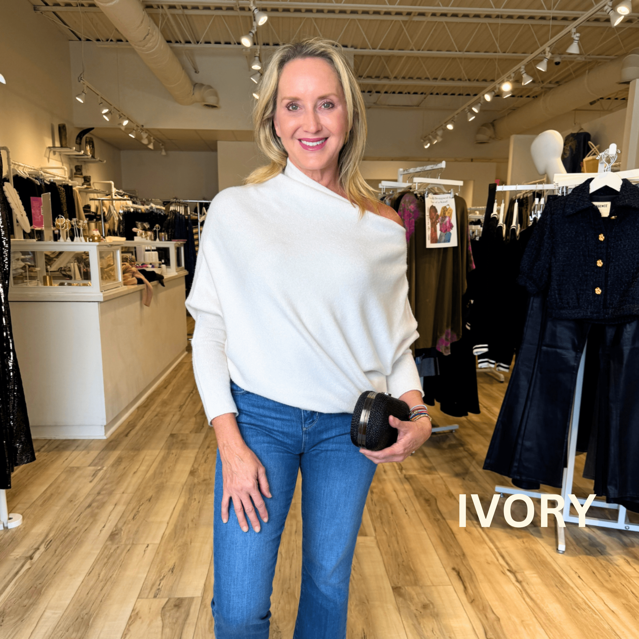 CSS - Valerie Off Shoulder Sweater