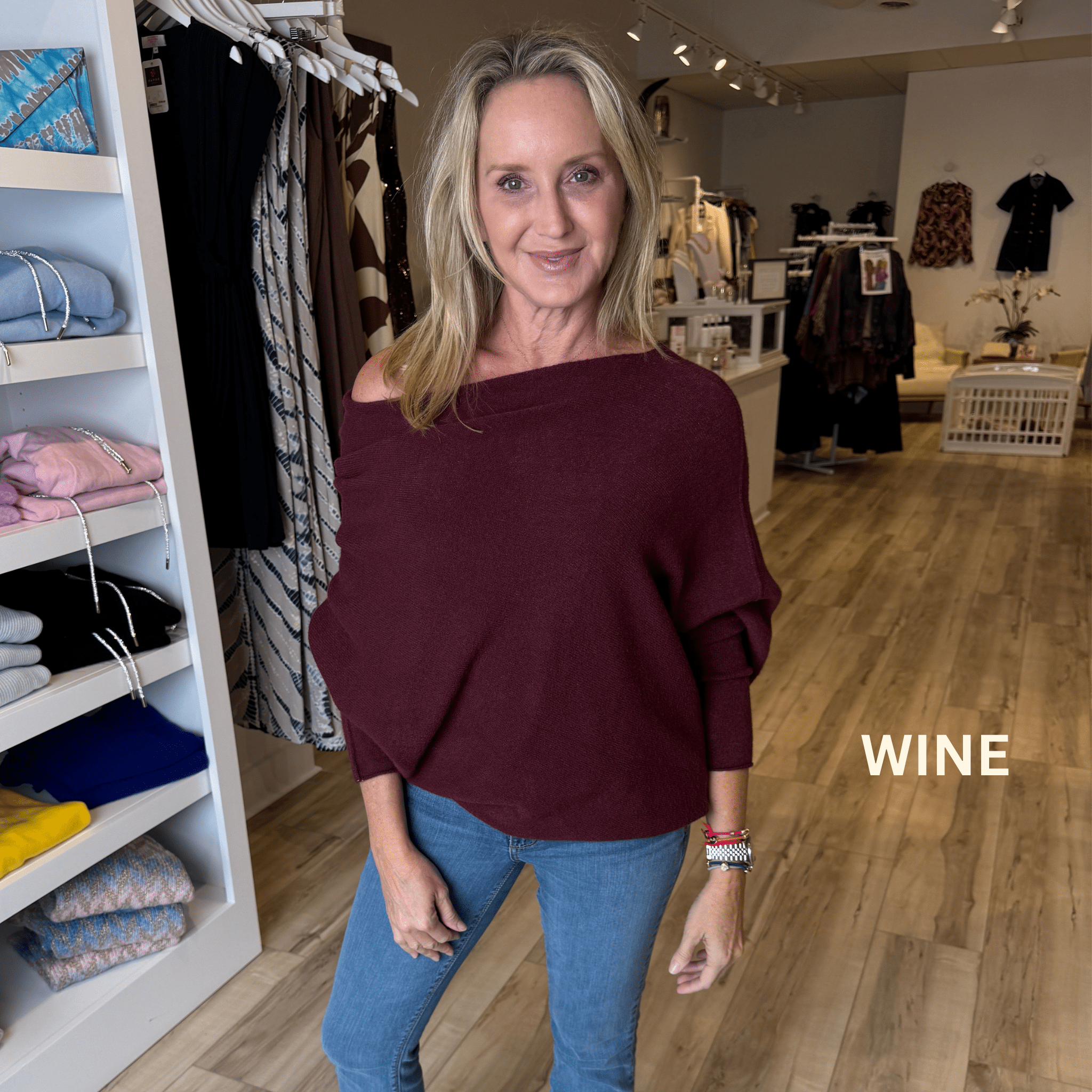 CSS - Valerie Off Shoulder Sweater