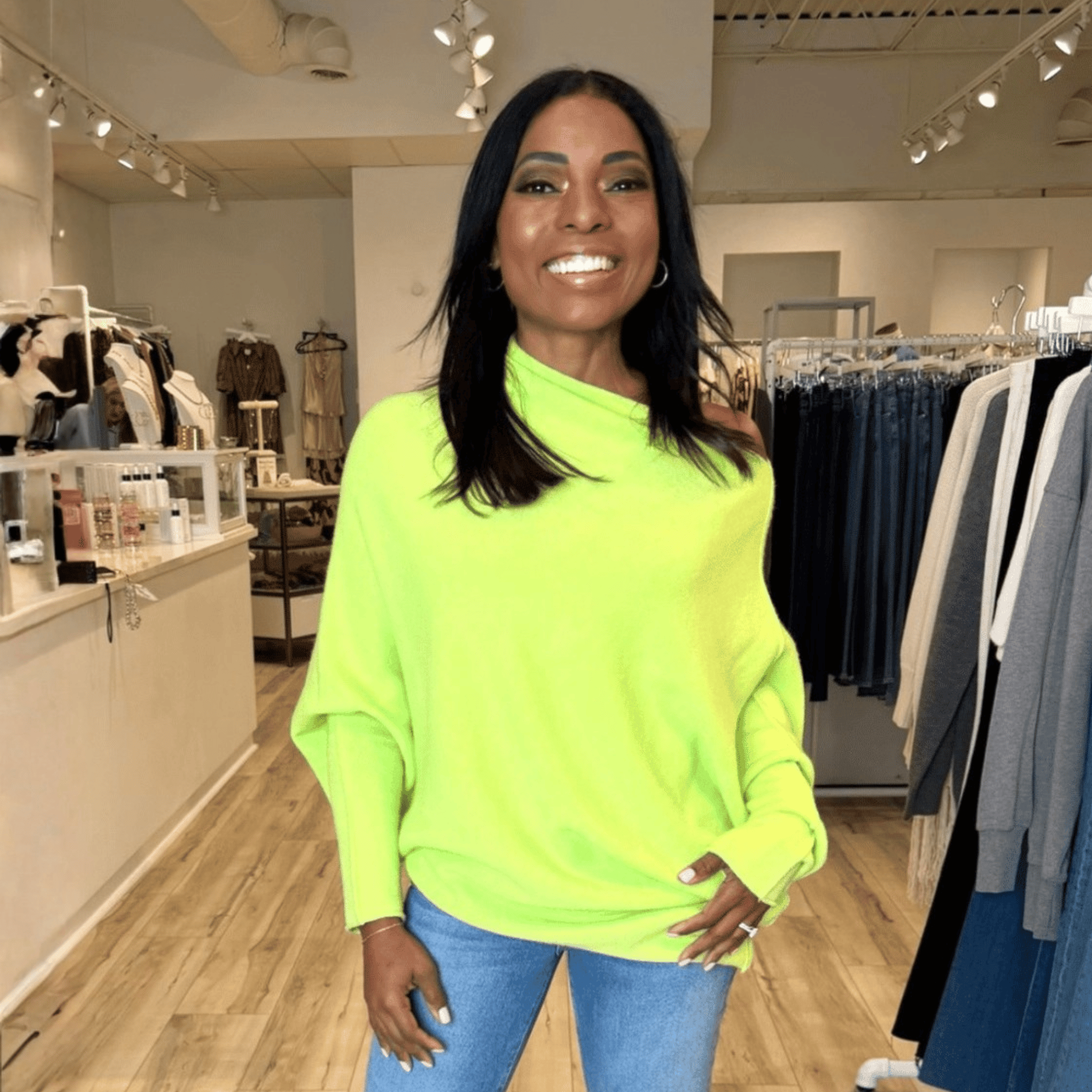 CSS - Valerie Off Shoulder Sweater