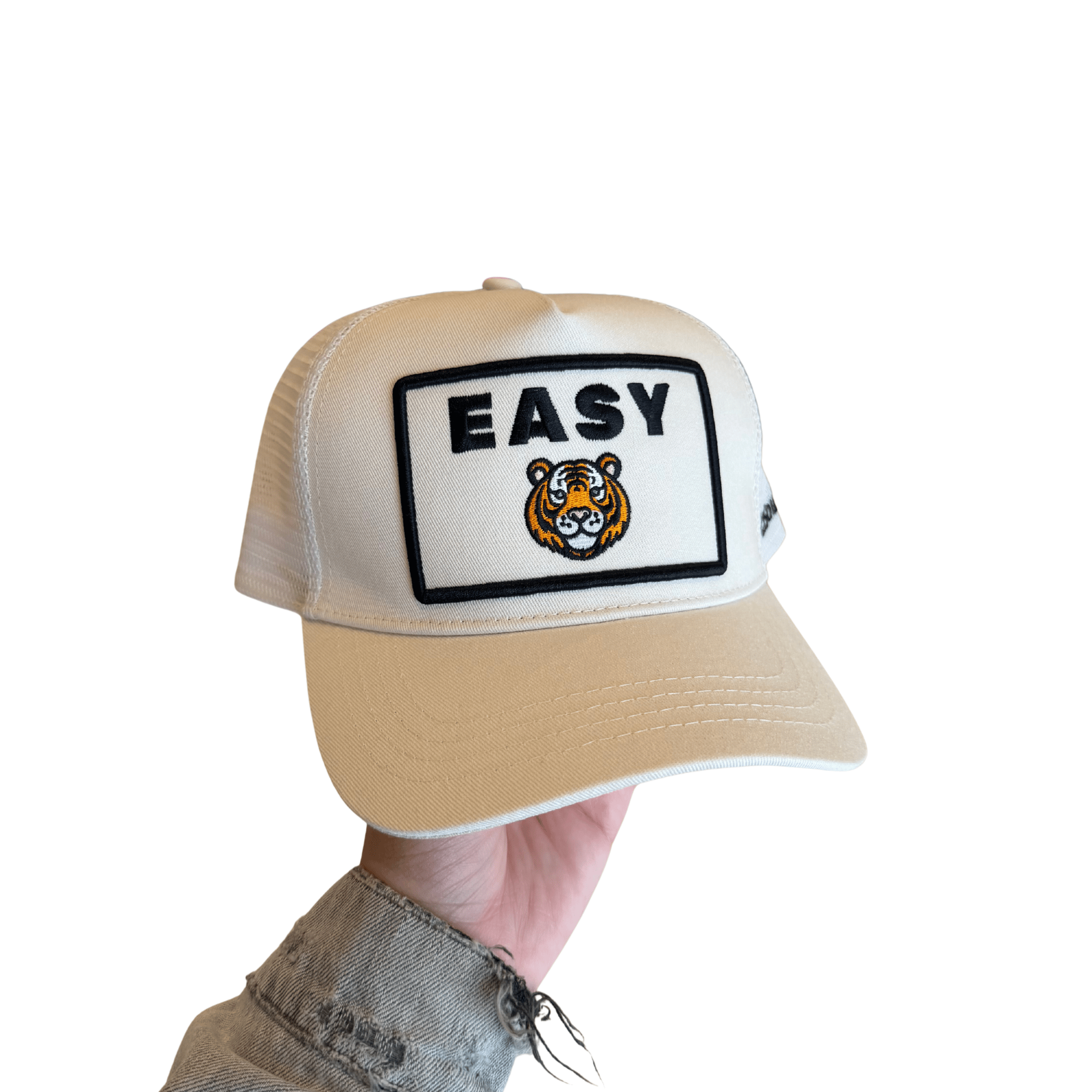 Easy Tiger Cream Hat