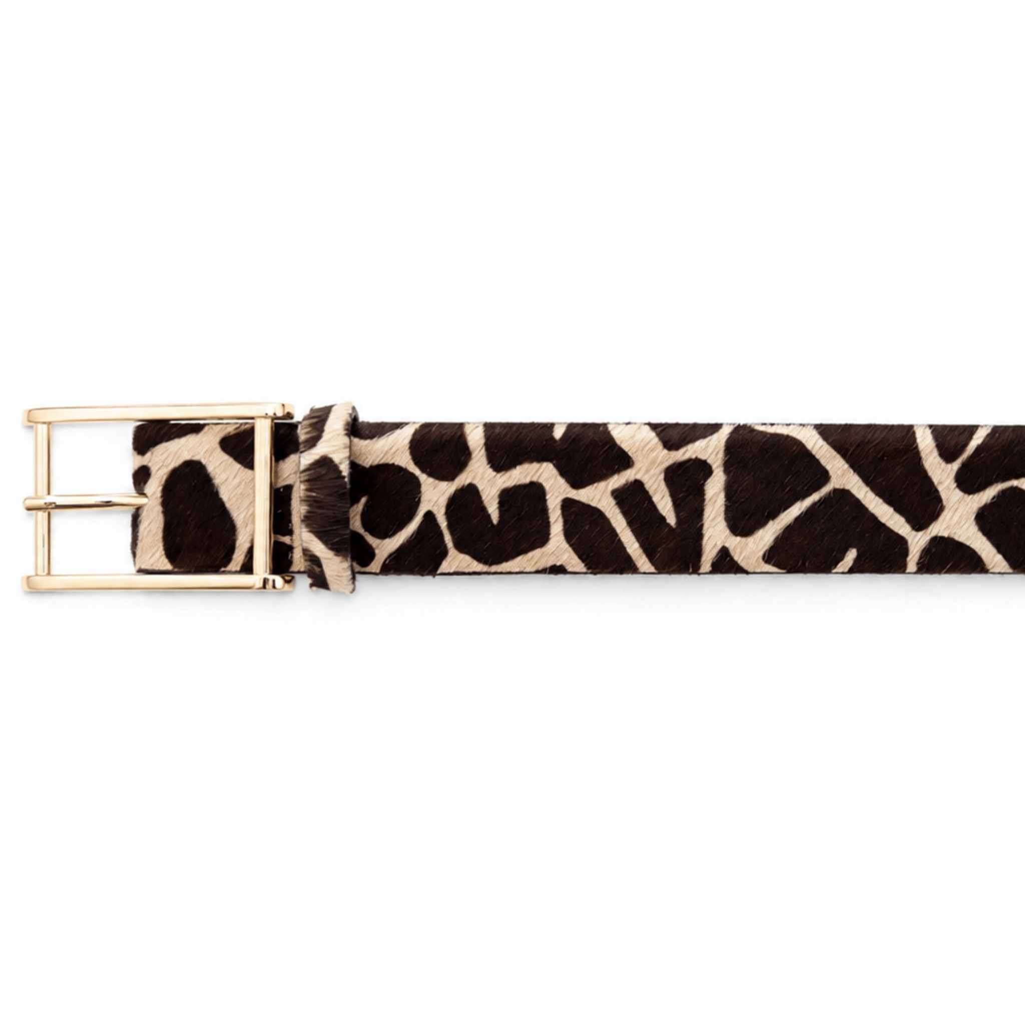 Eye Buckle Giraffe Belt