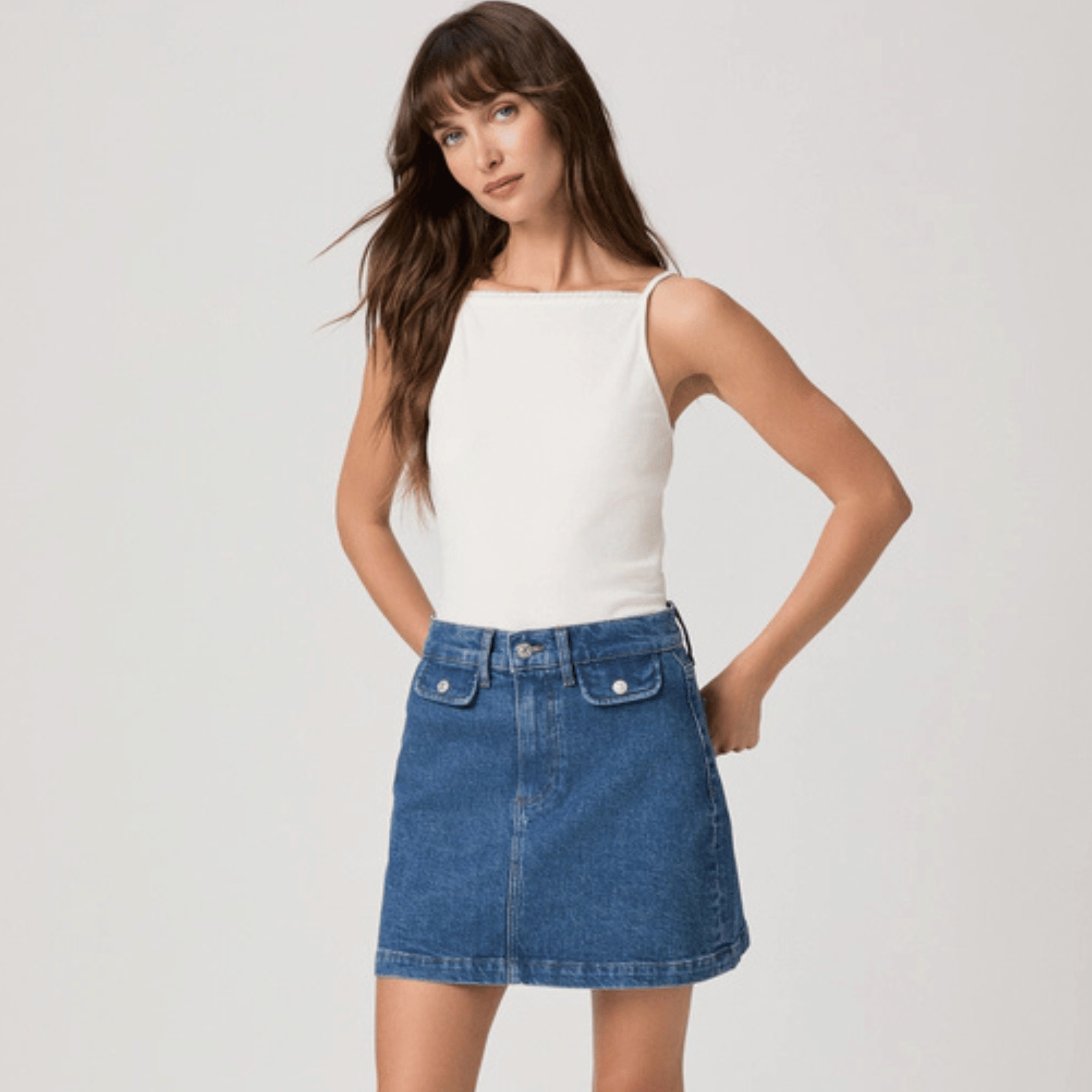 Janelle Denim Skirt