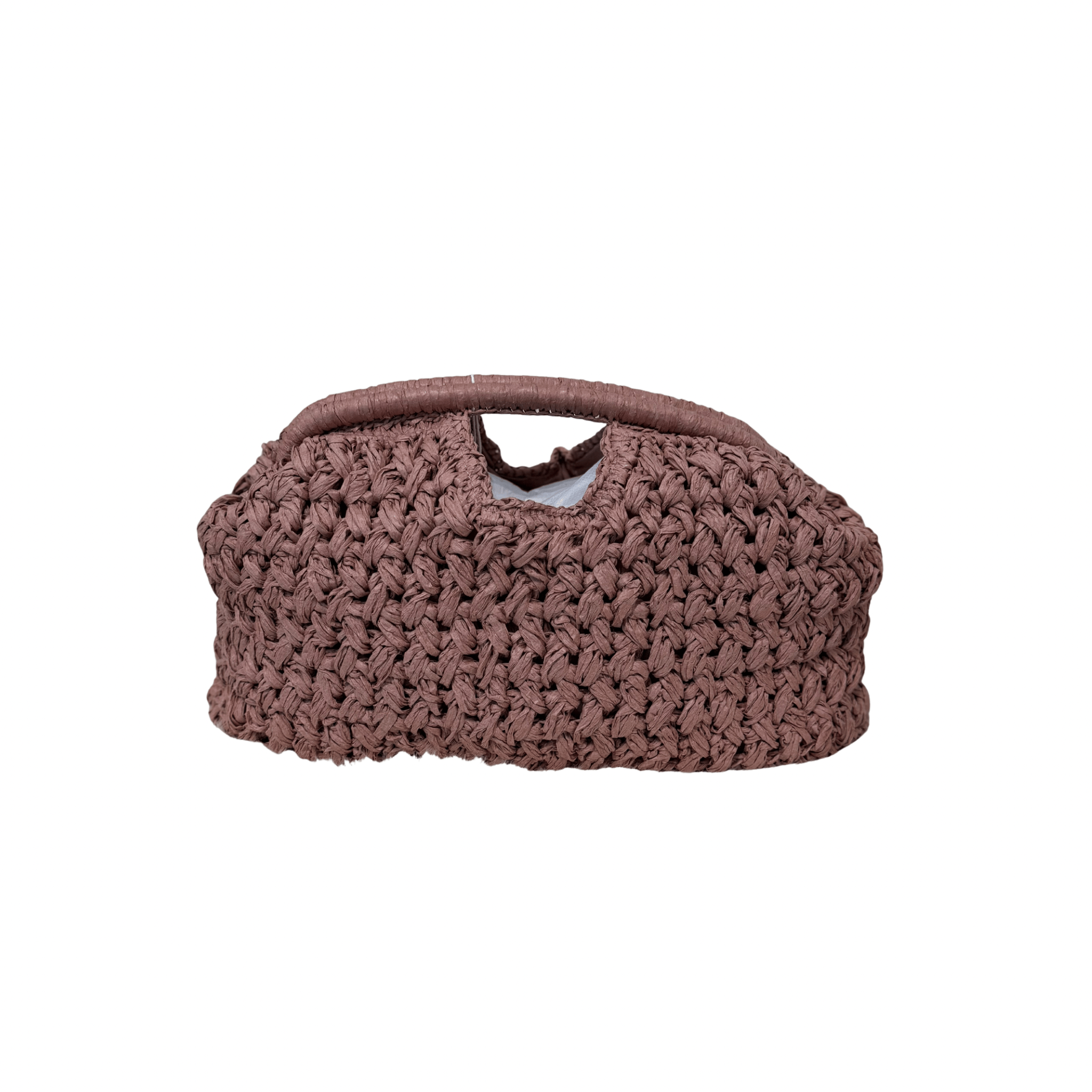 Large Straw Clutch