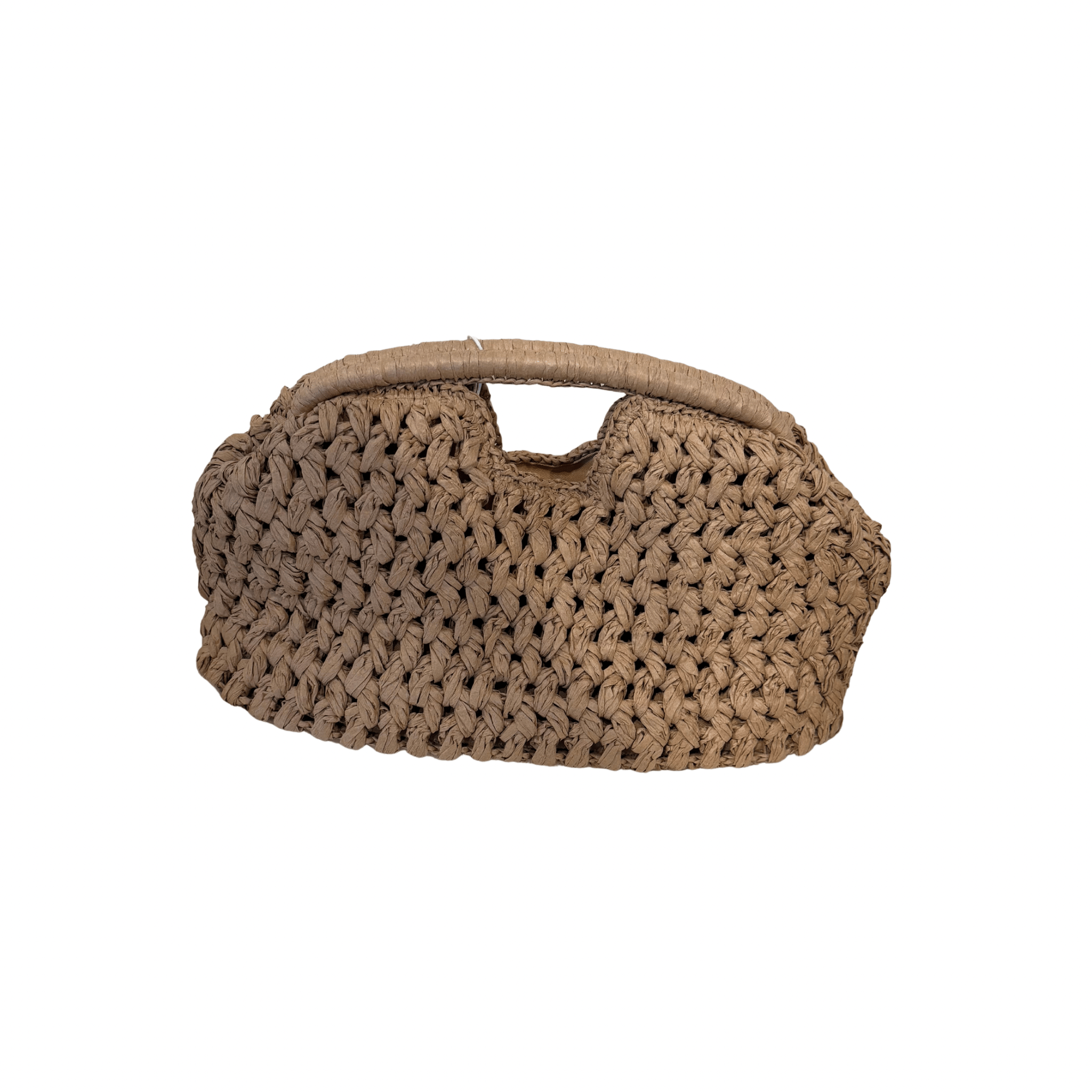 Large Straw Clutch
