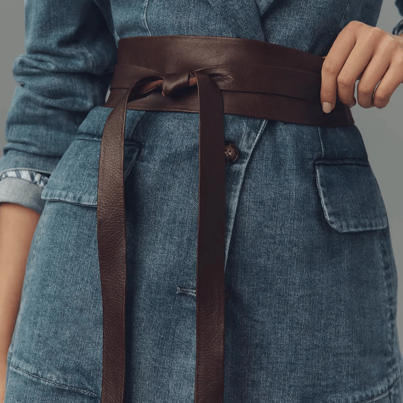 Leather Wrap Belt