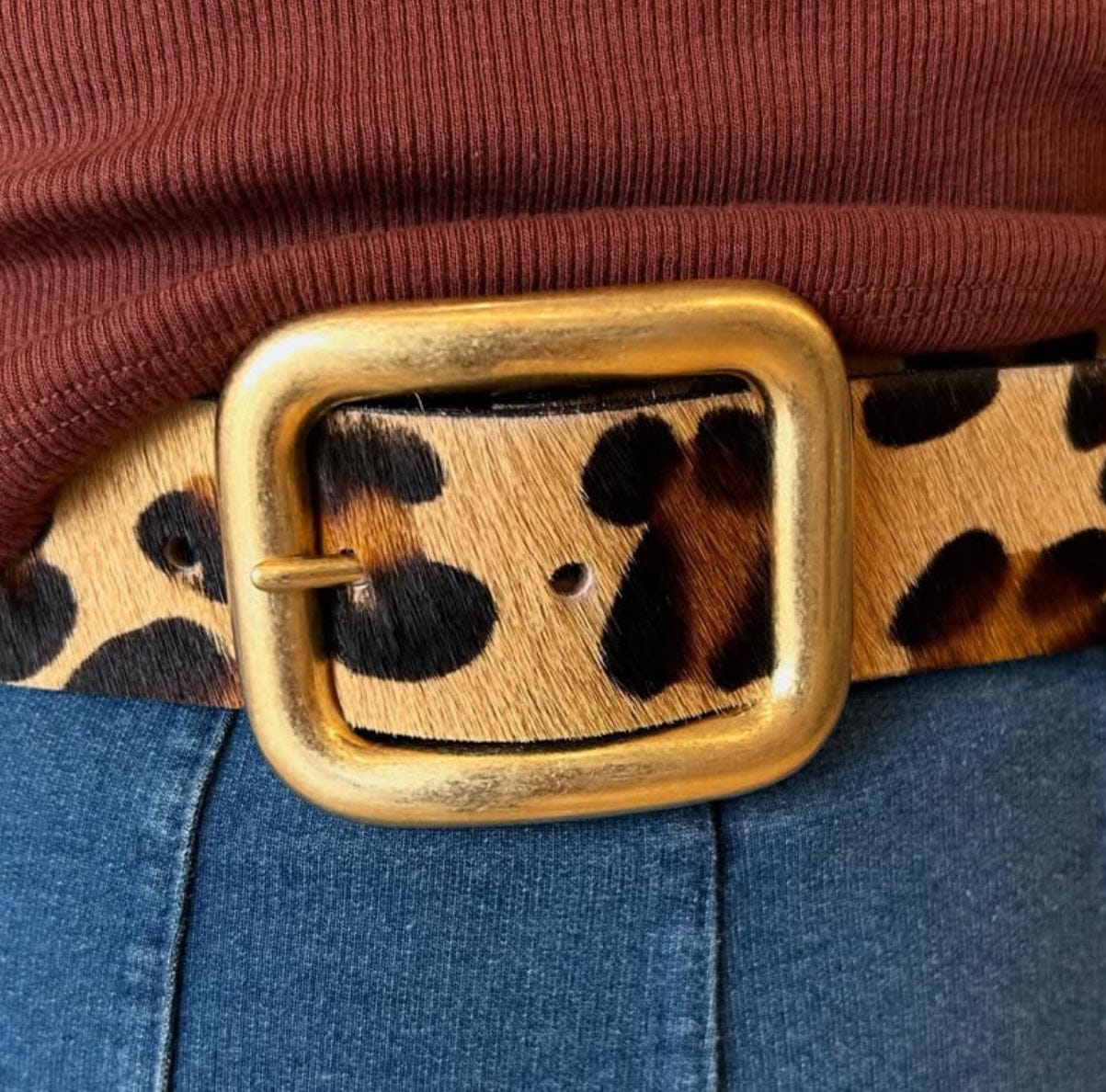 Leopard Belt