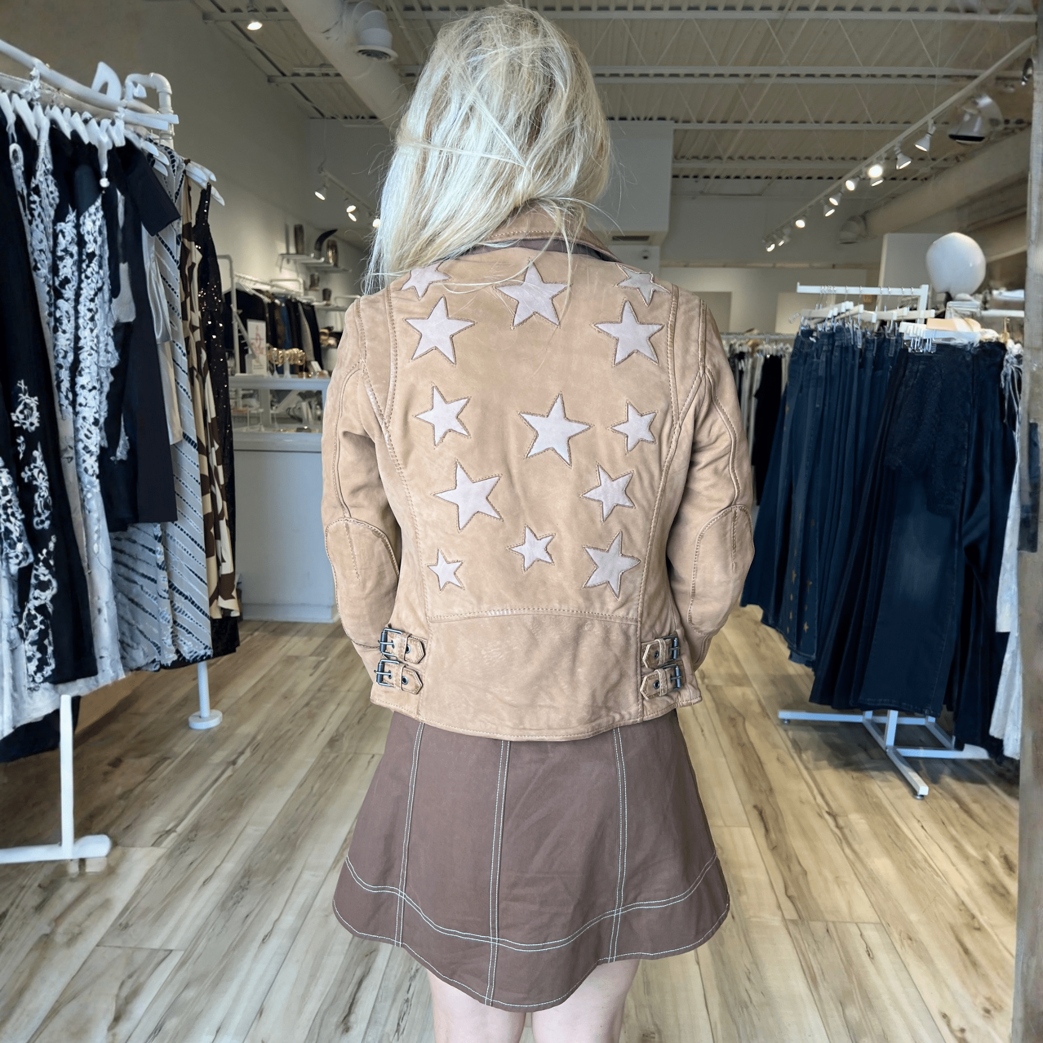 Misty Leather Jacket