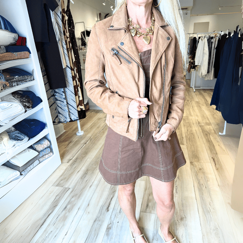 Misty Leather Jacket