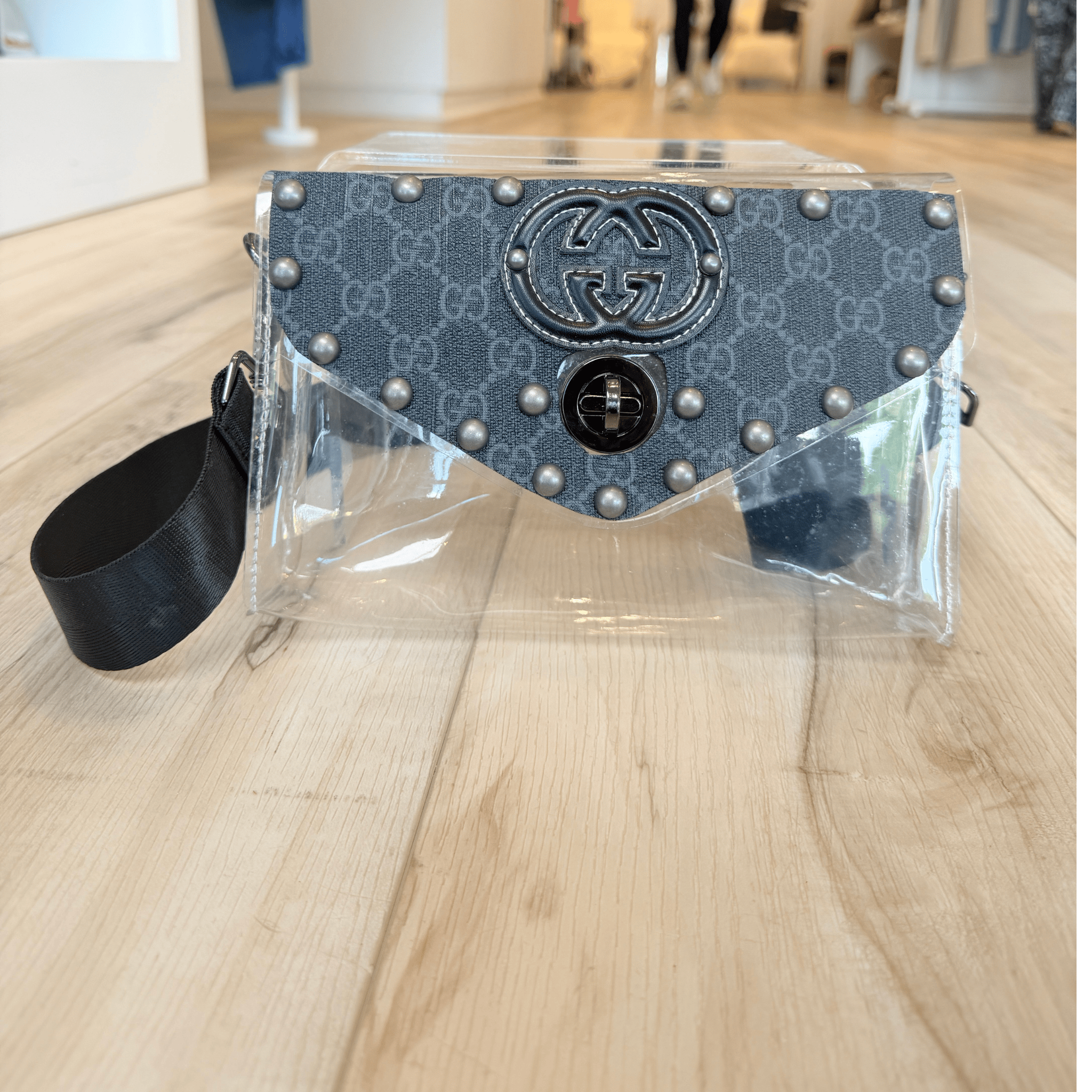 MMB Clear Bag GG Black
