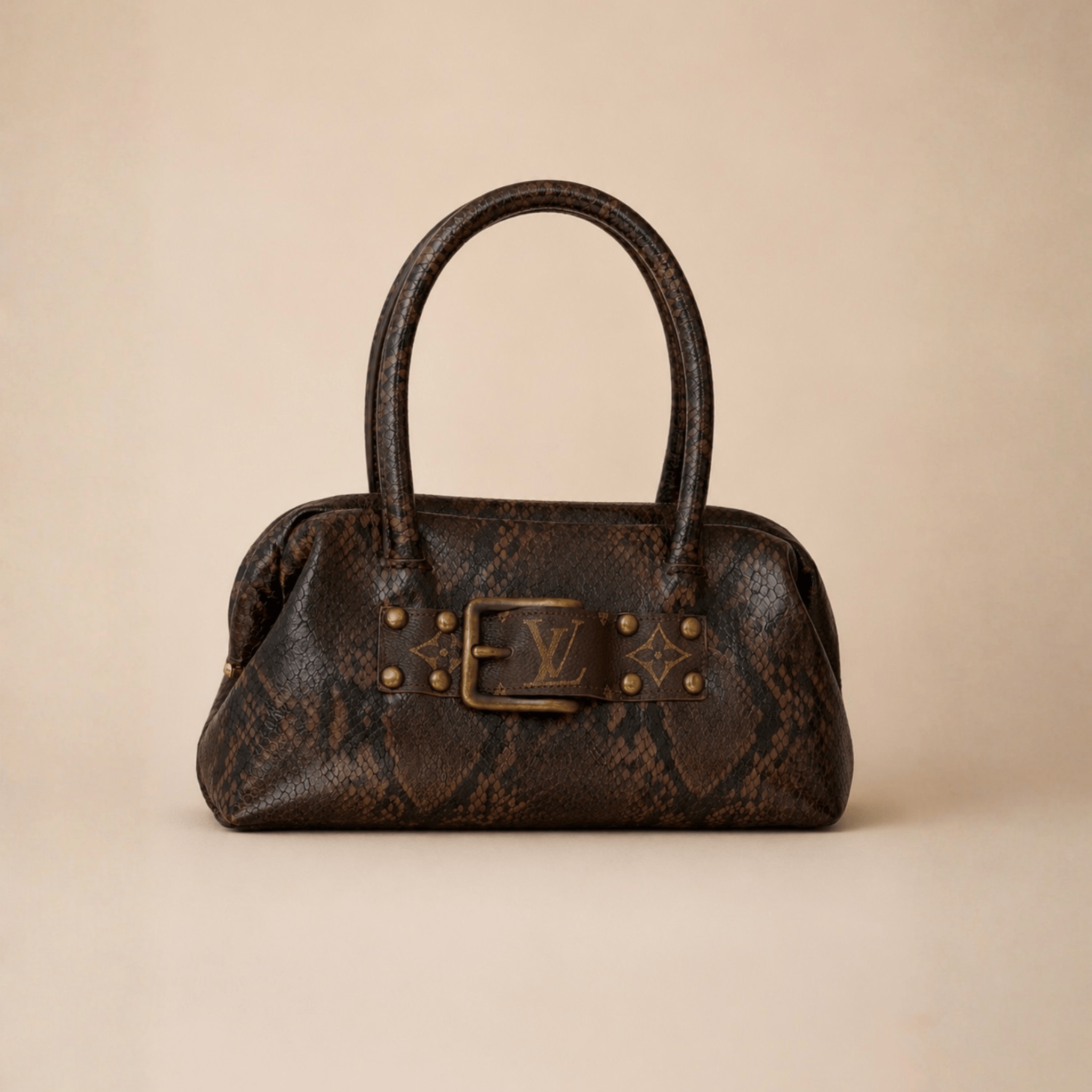 MMB- Leather Snake Loui Mini Bag