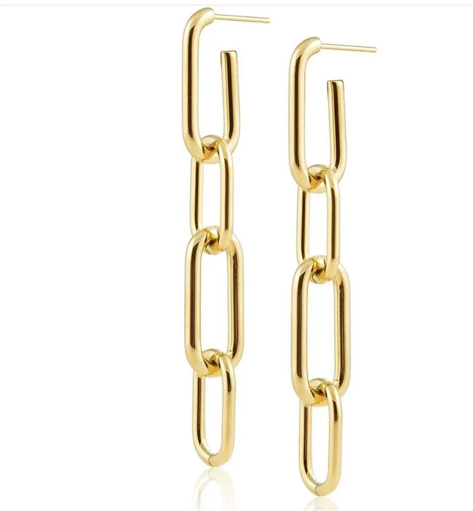 Paola Baella - Chain Earrings