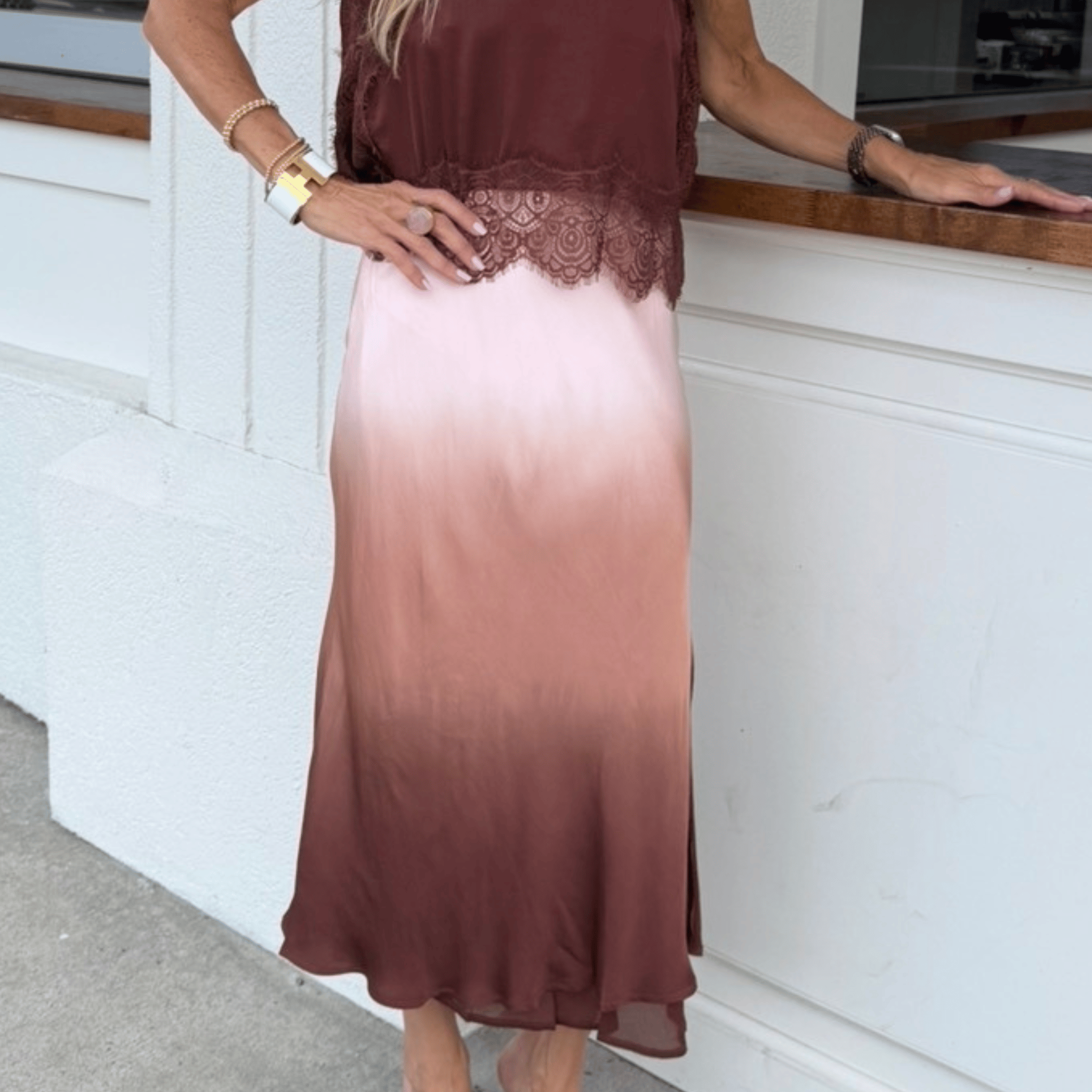 Perrin Ombré Skirt