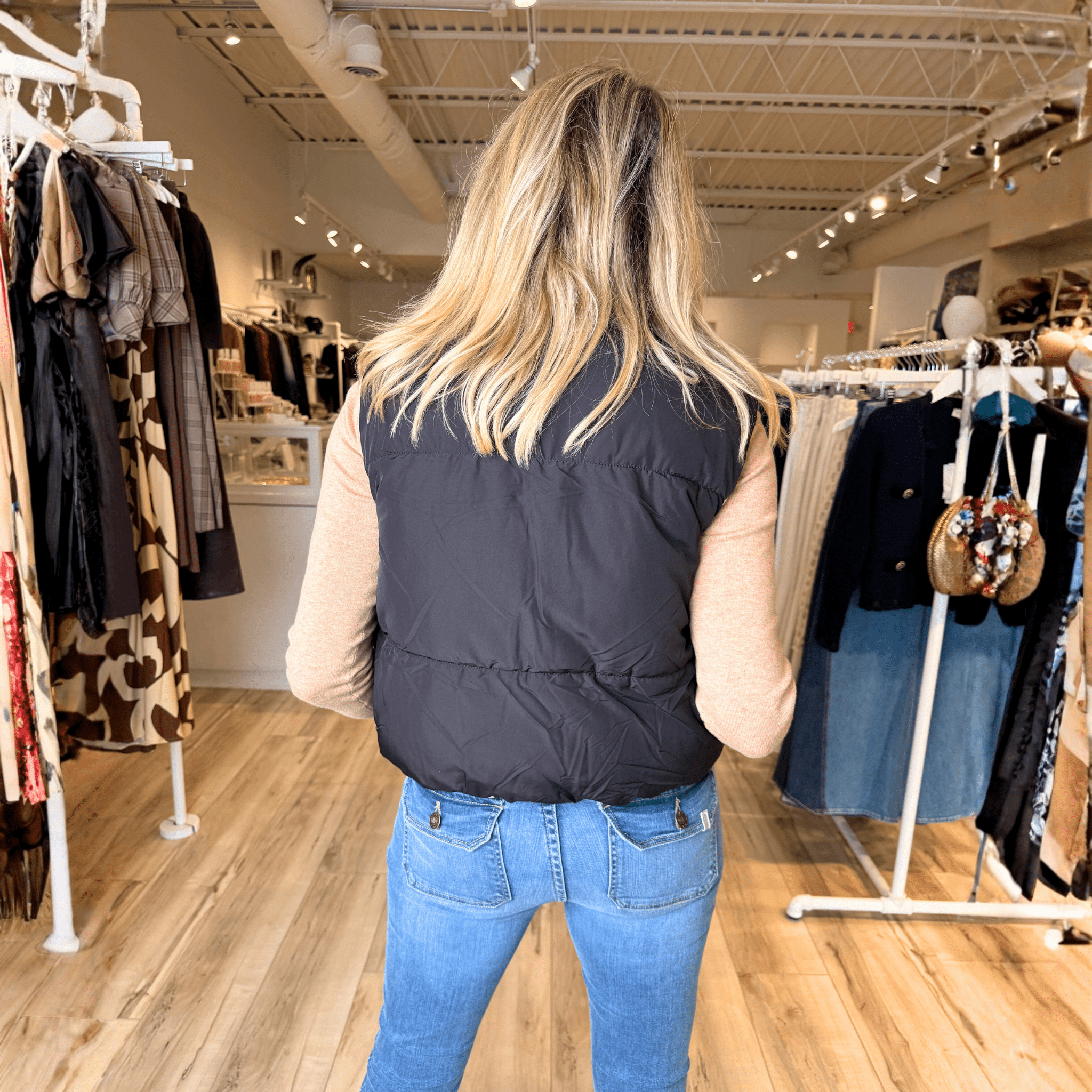 Reversible Puffer Vest