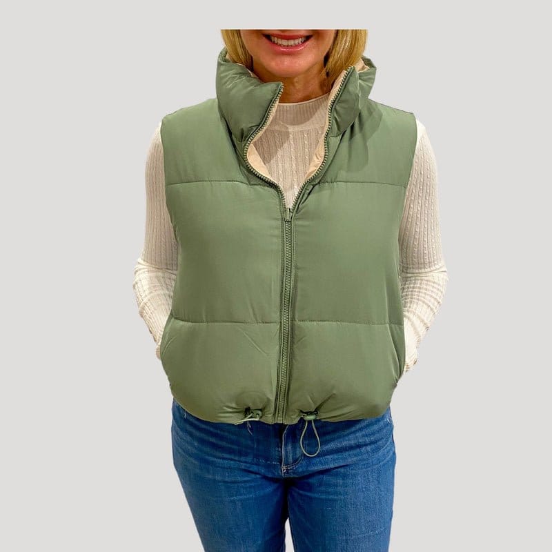 Reversible Puffer Vest